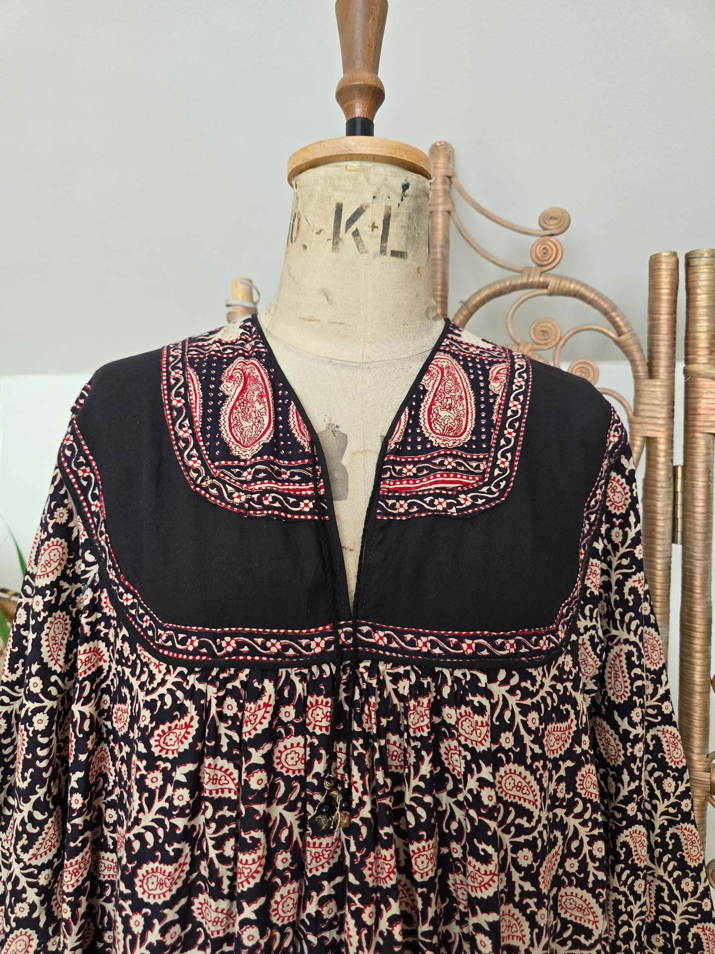 Vintage Indian cotton dress