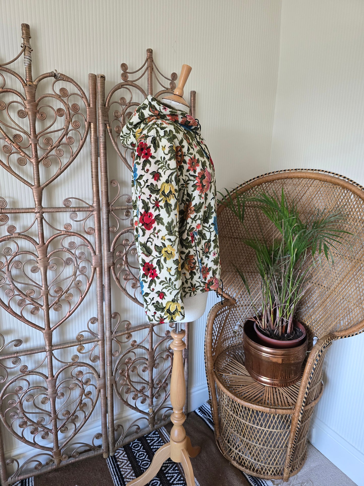 Vintage tapestry coat