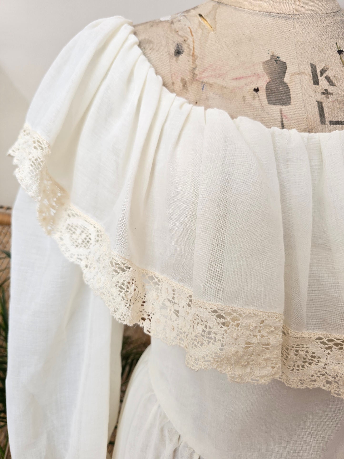 Vintage 70s maxi dress