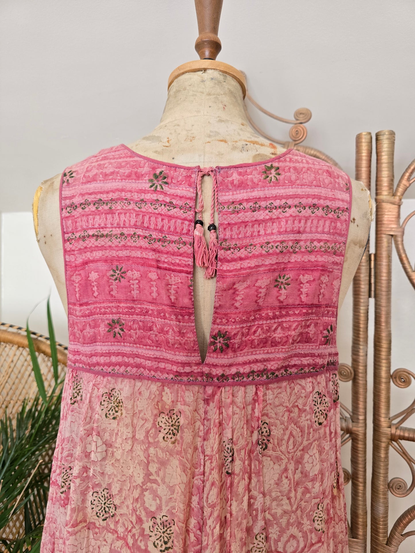 Vintage Indian cotton dress