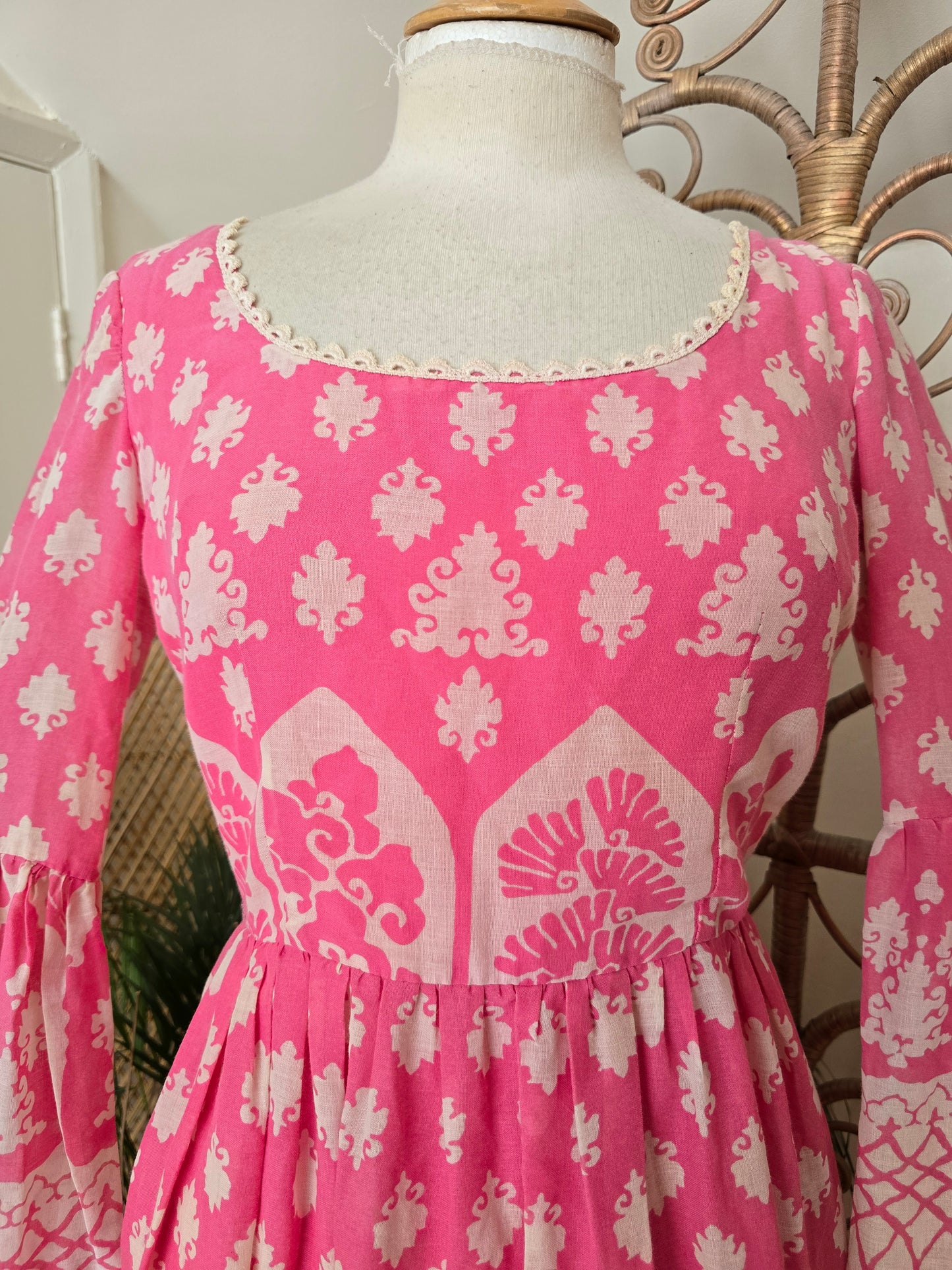 Vintage 70s maxi dress