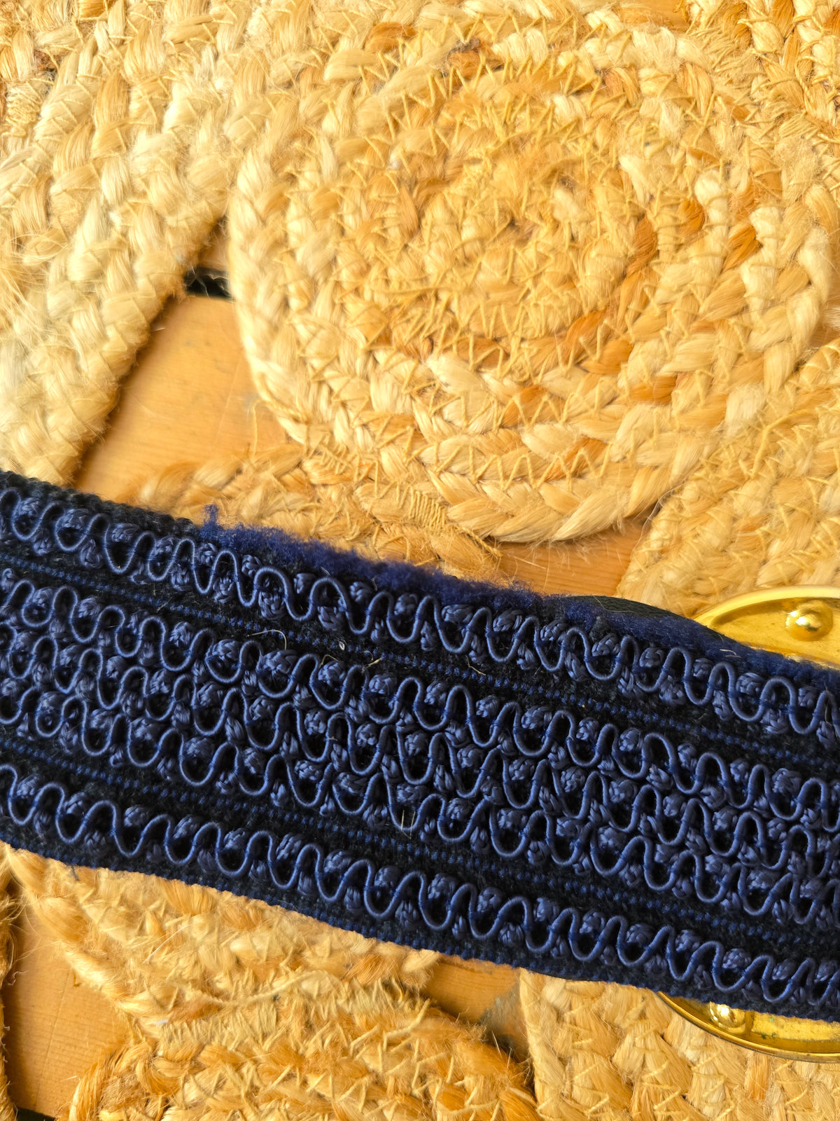 Vintage half moon belt