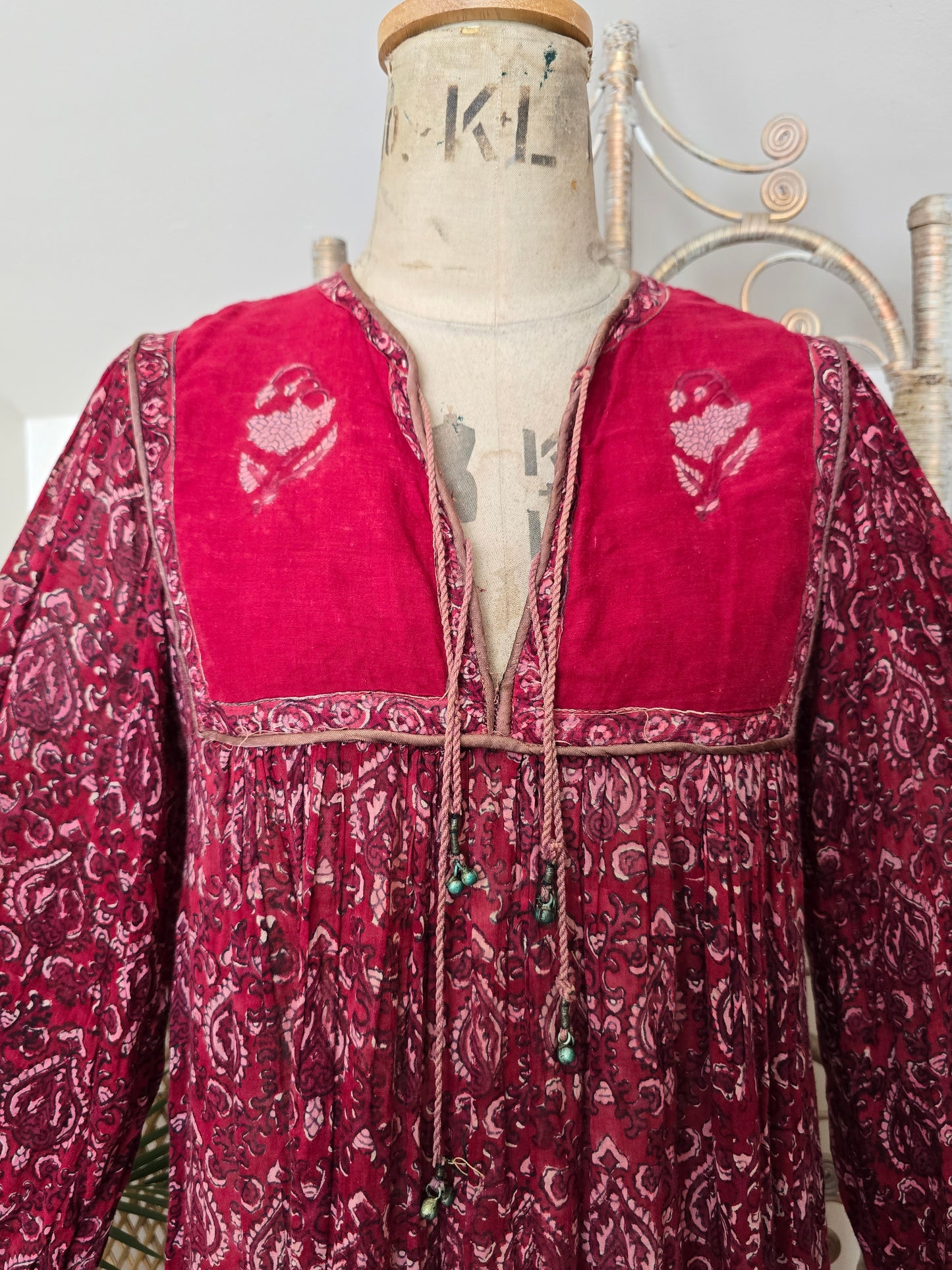 Vintage Phool Indian dress