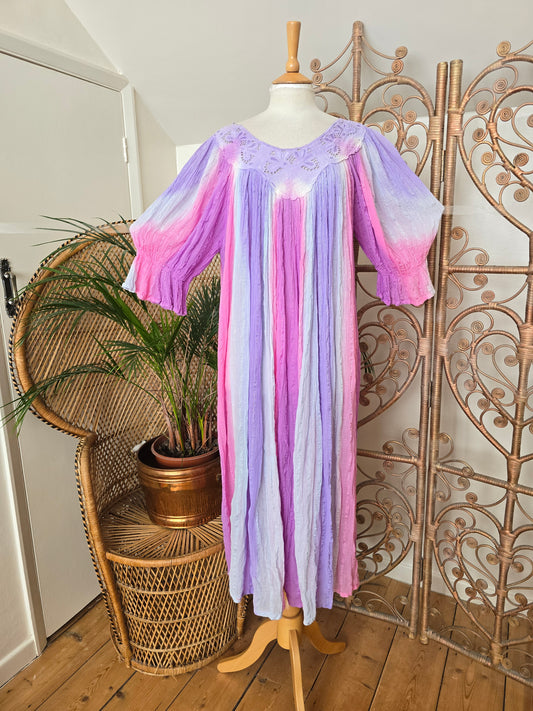 Vintage greek smock dress