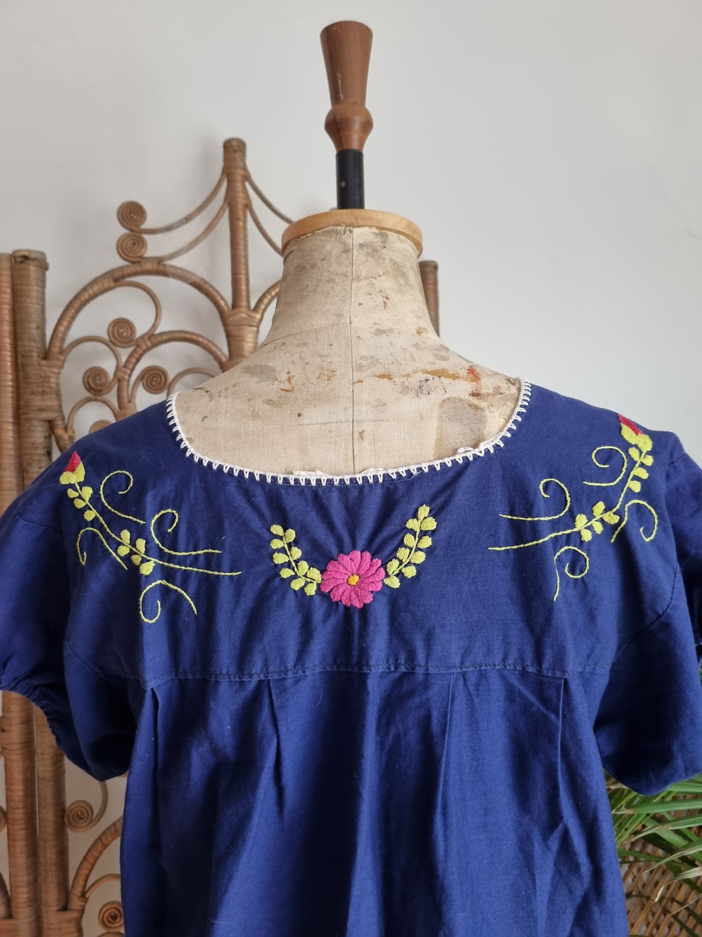 Vintage mexican dress S