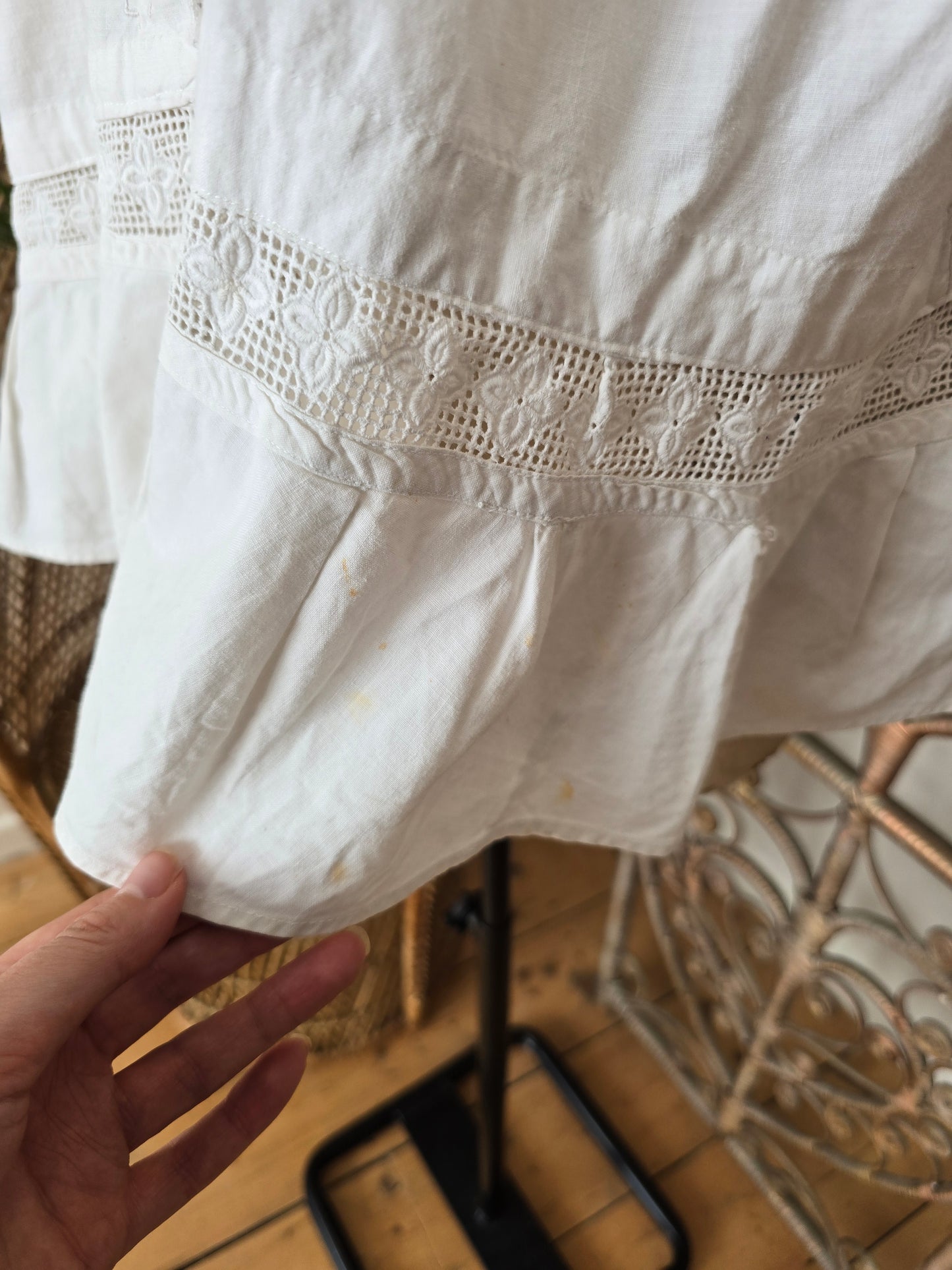 Vintage Antique cotton tunic