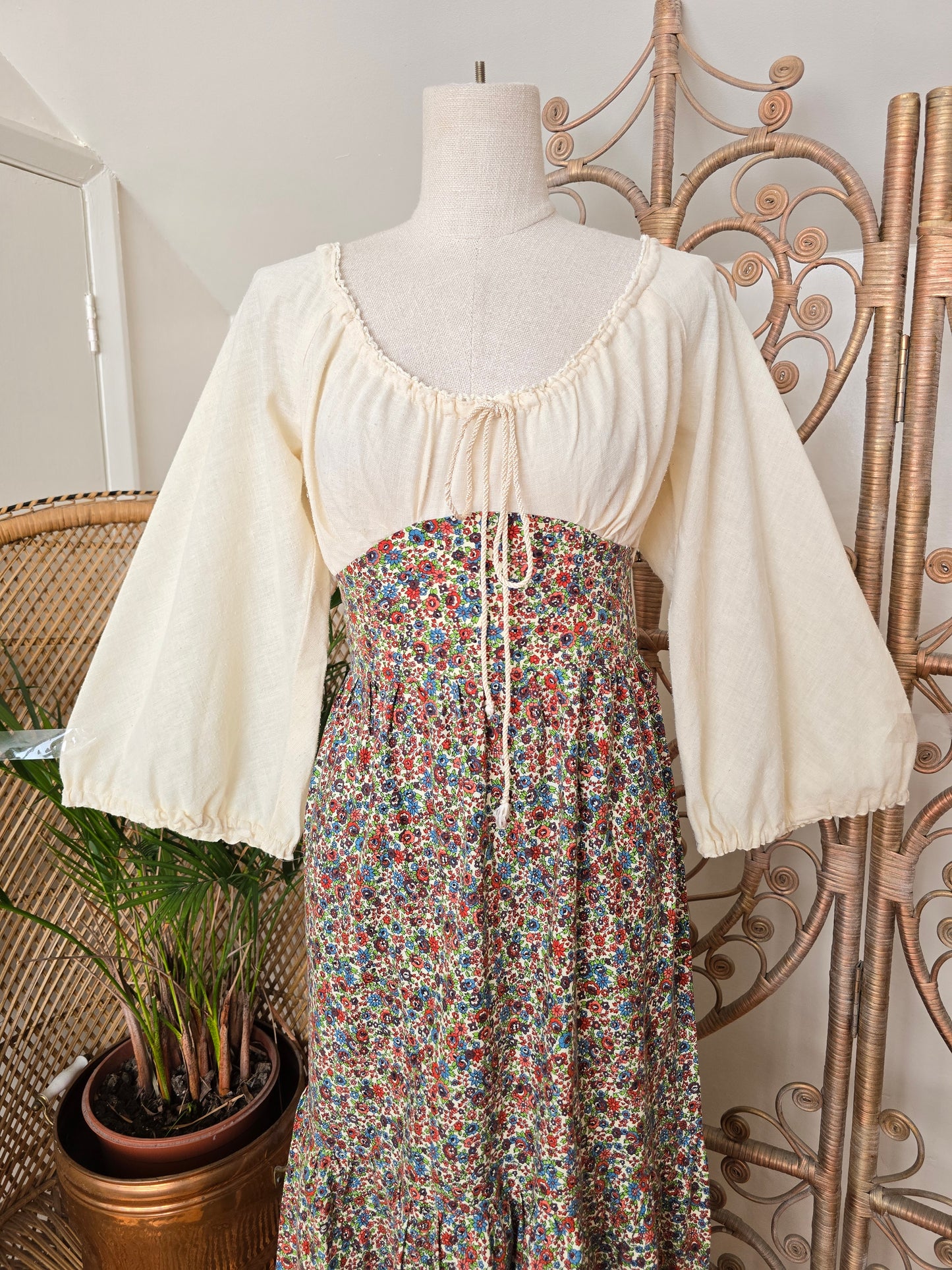 Vintage Mr Darren 70s maxi dress