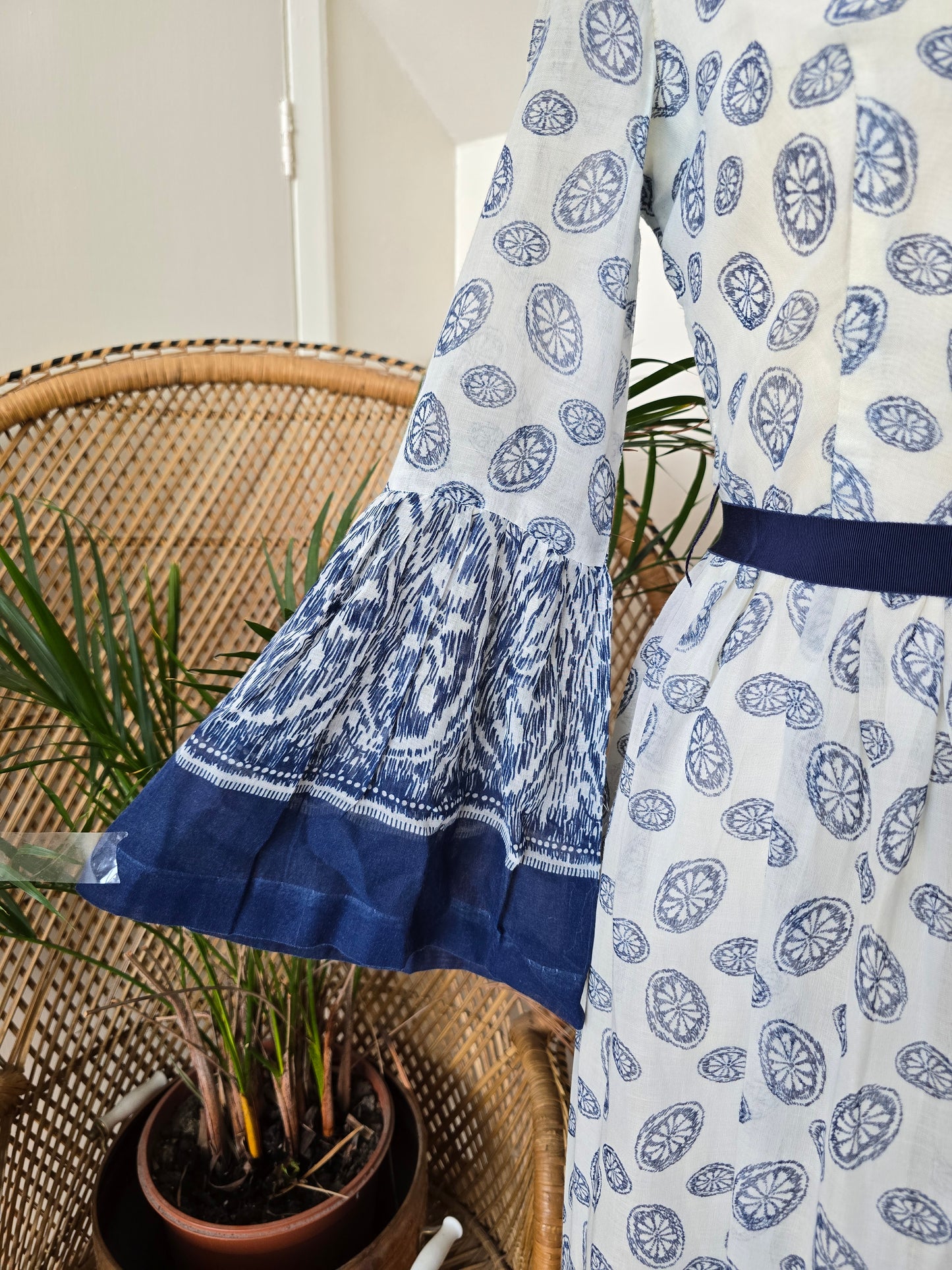 Vintage 70s maxi dress