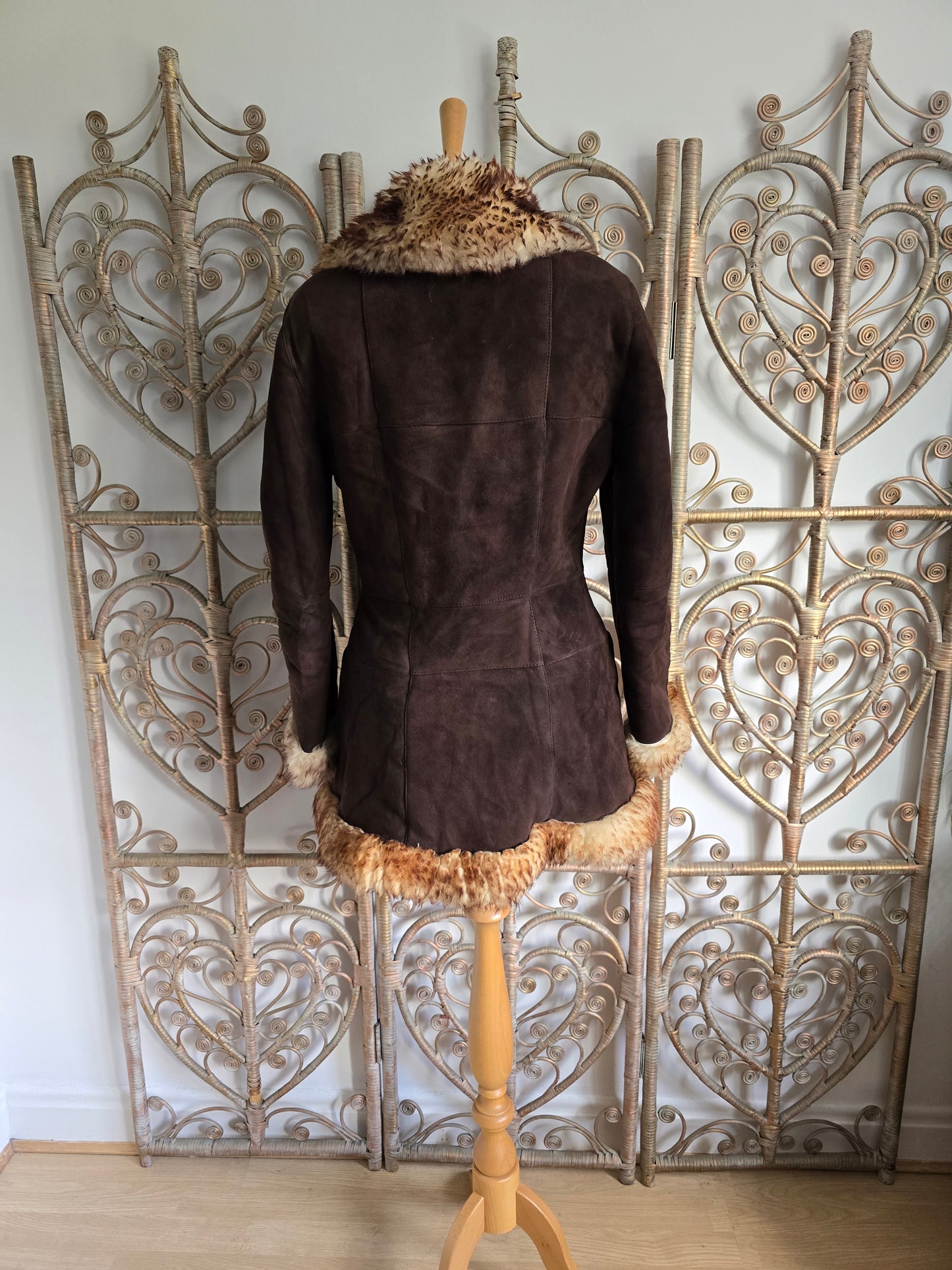 Vintage sheepskin coat S/M