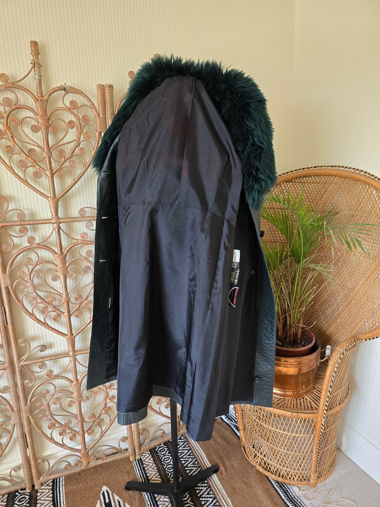 Vintage 70s leather coat