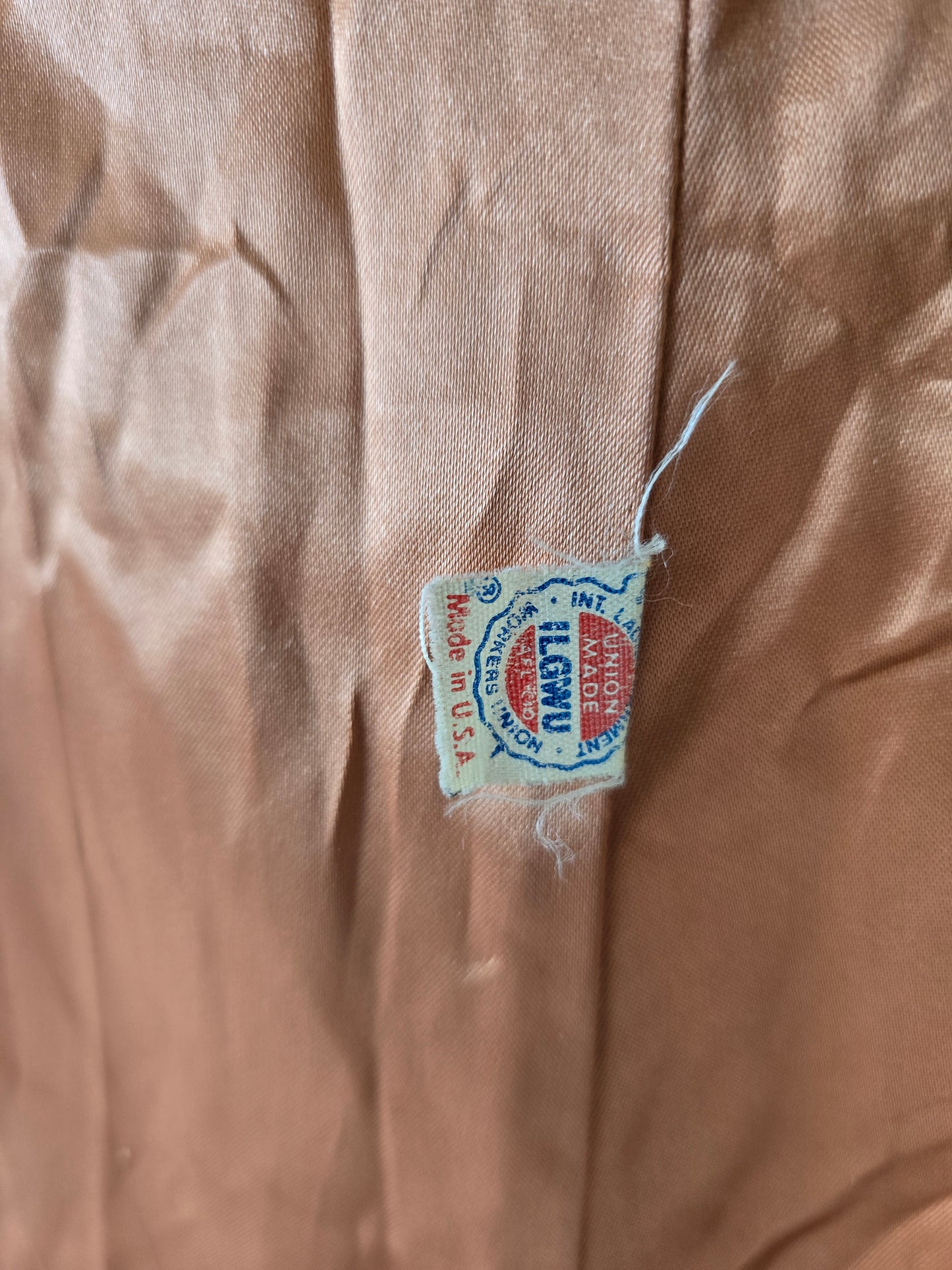 Vintage 50s 60s coat