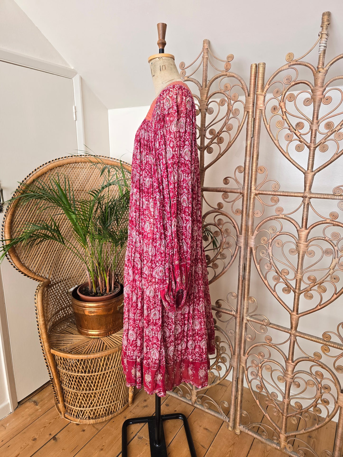 Vintage Indian cotton dress