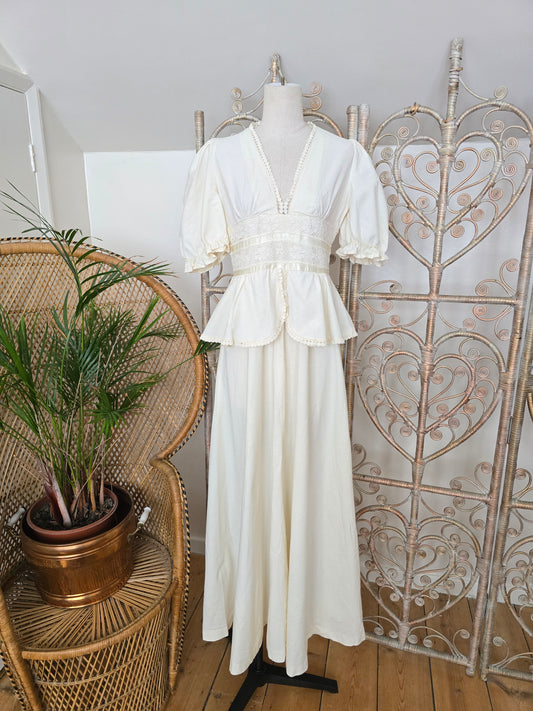 Vintage Travers Tempos maxi dress