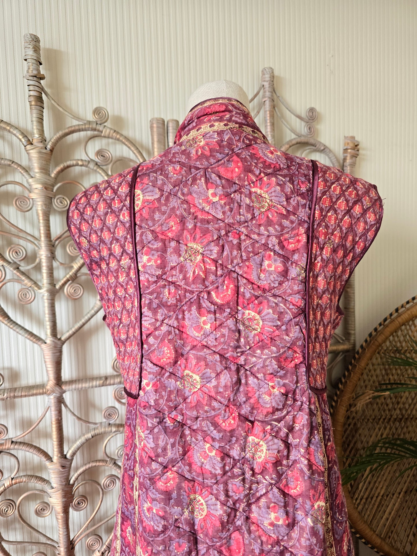 Vintage 70s phool indian waistcoat