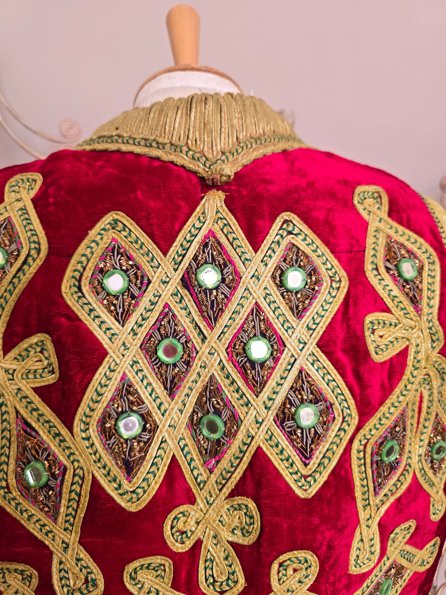 Vintage Turkish velvet waistcoat