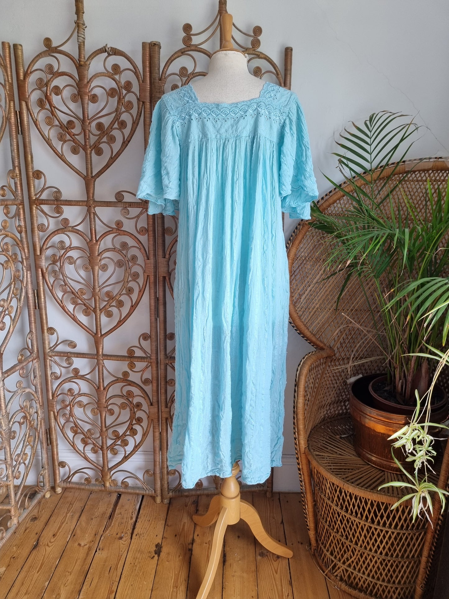 Vintage cheesecloth dress