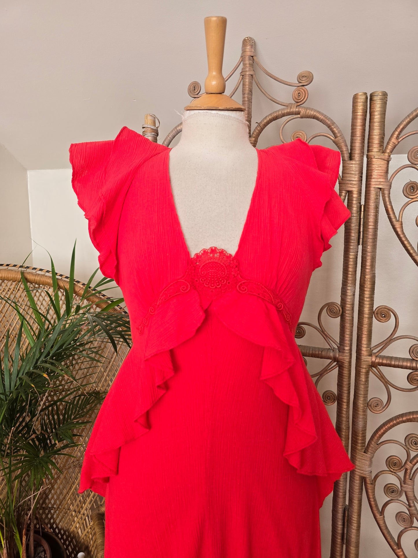 Vintage Shubette 70s maxi dress