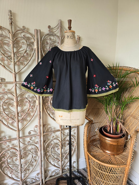 Vintage embroidered blouse