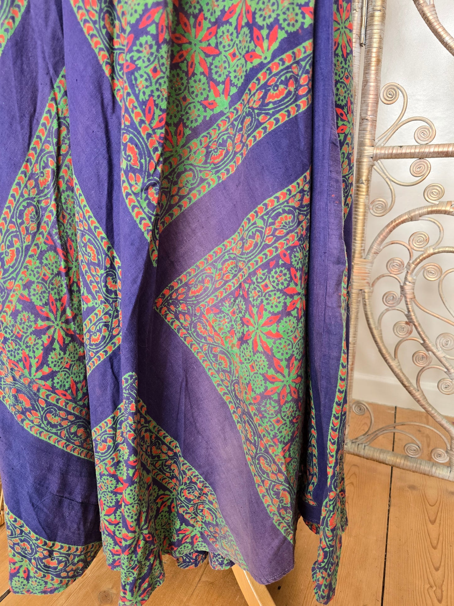 Vintage indian maxi dress
