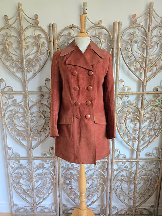 Vintage 70s suede jacket