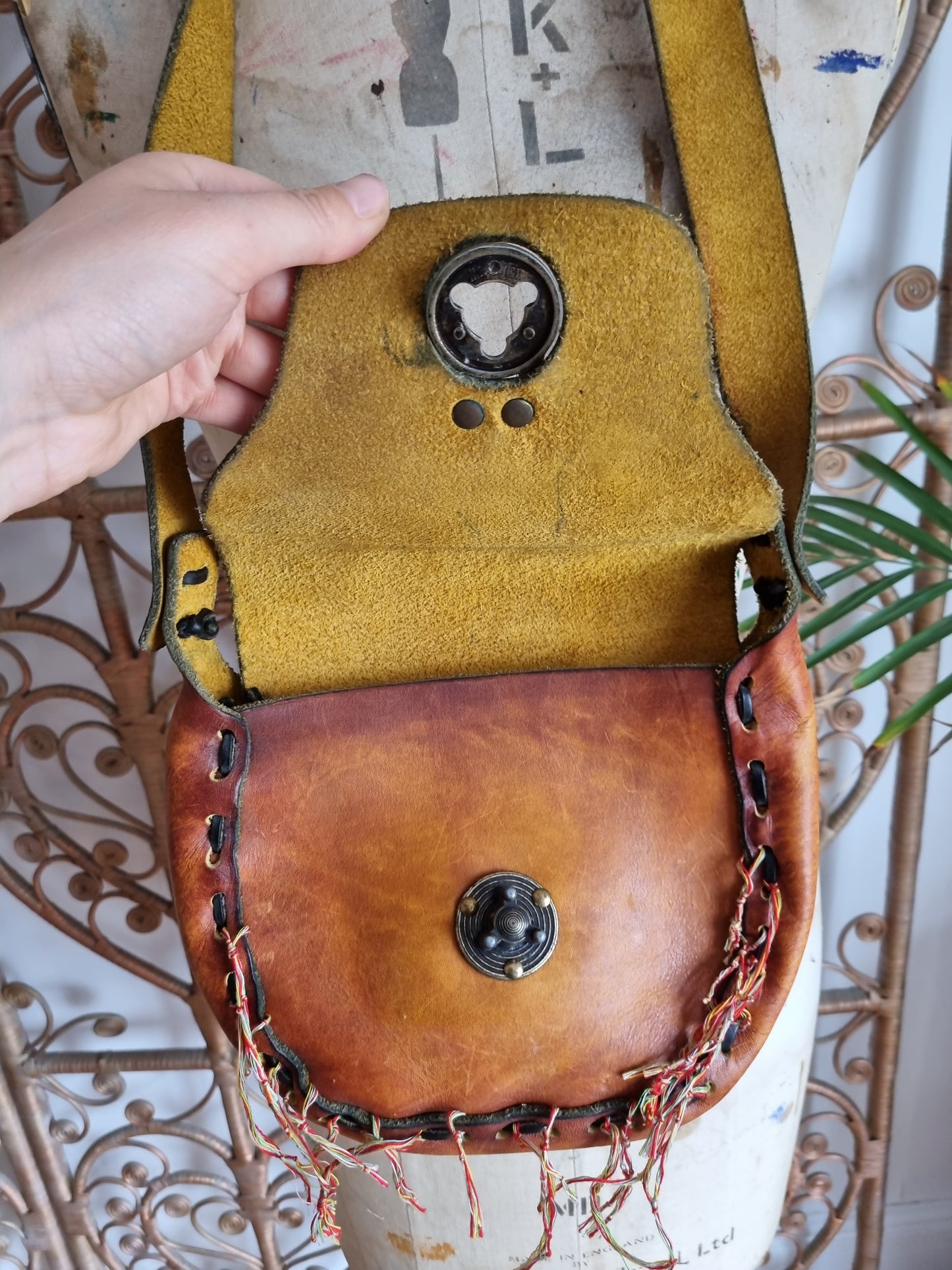 Vintage leather bag