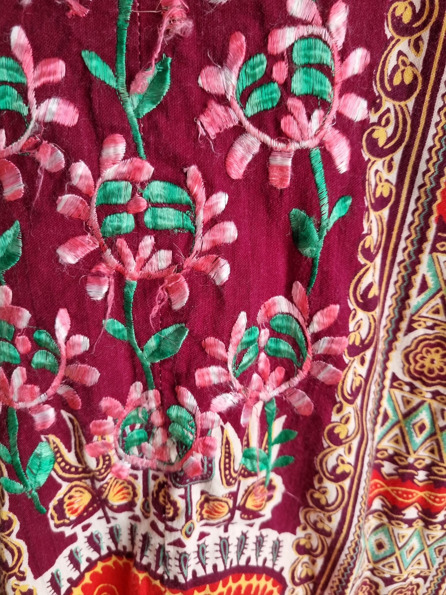Vintage embroidered tunic