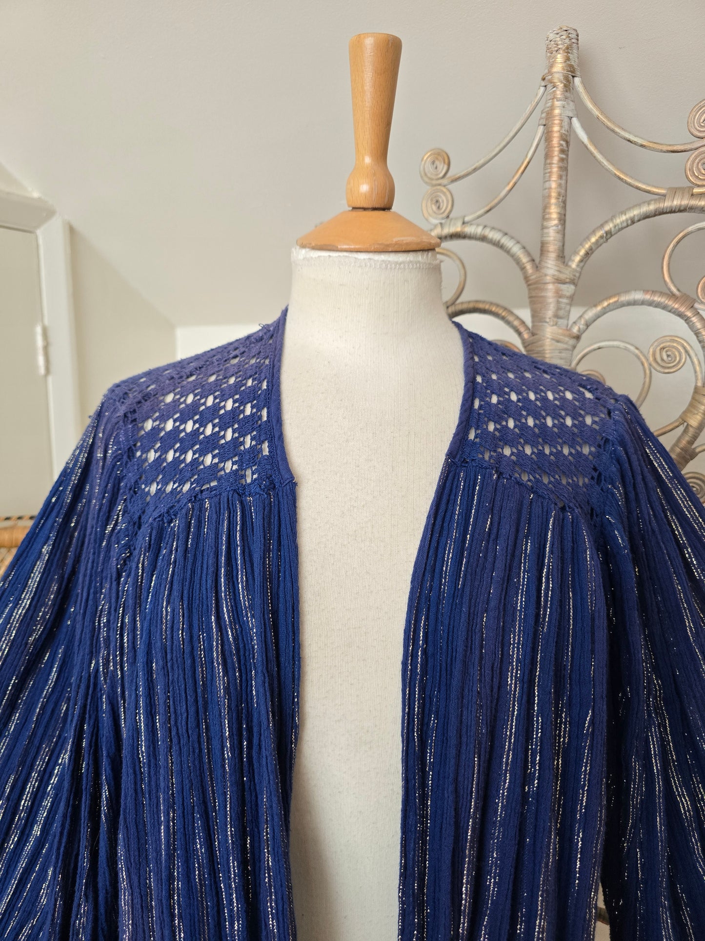 Vintage Max Morgan cheesecloth jacket