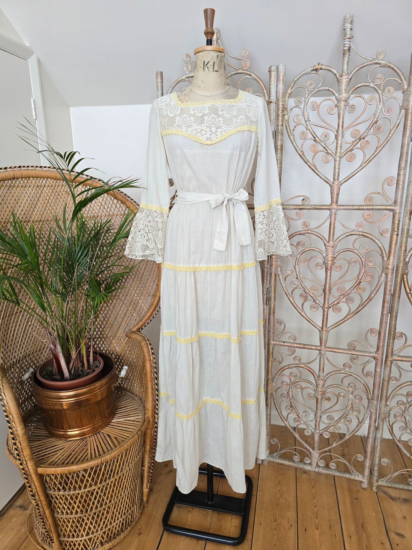 Vintage maxi 70s dress