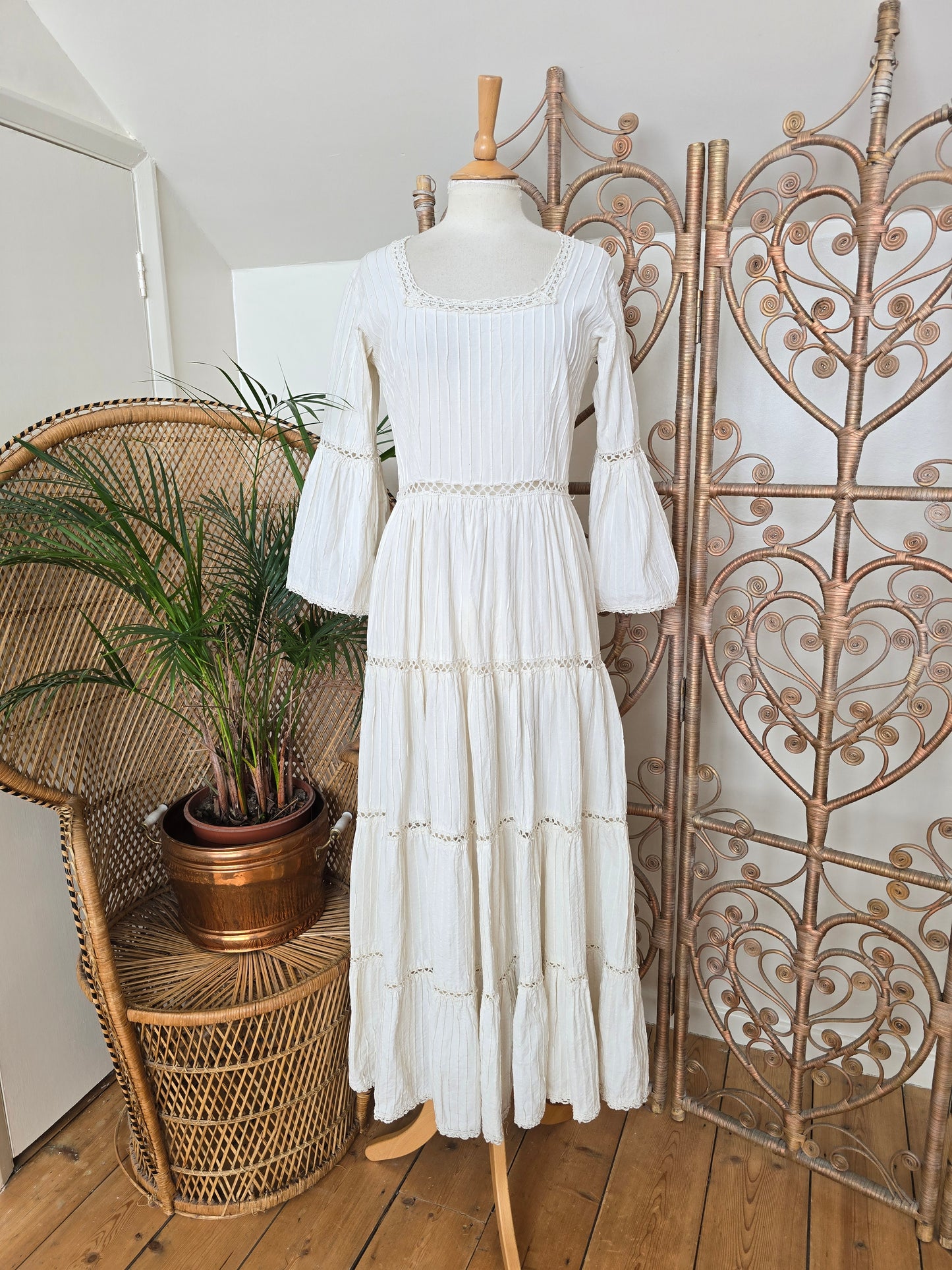 Vintage mexican 70s dress