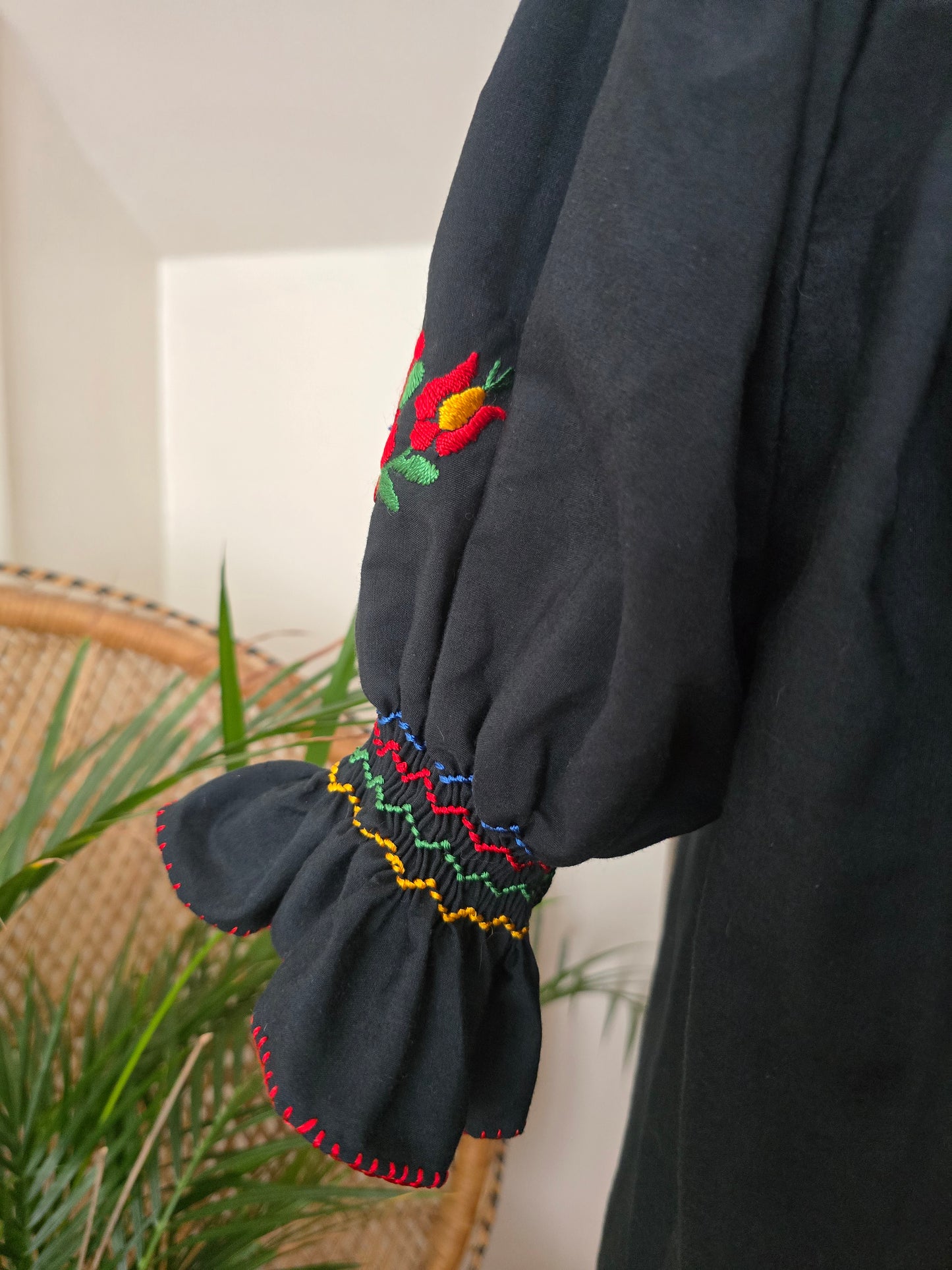 Vintage embroidered blouse