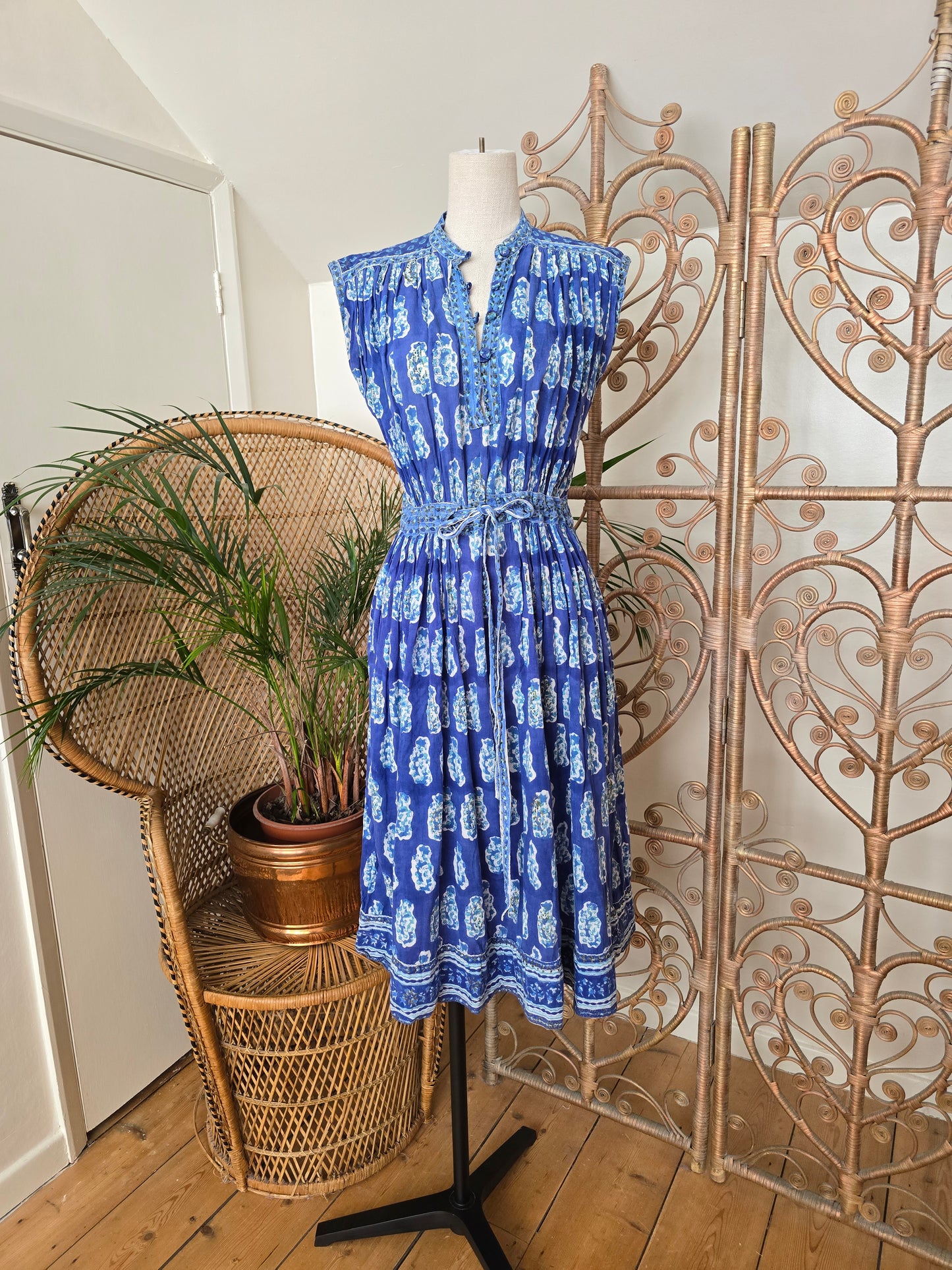 Vintage Indian cotton dress