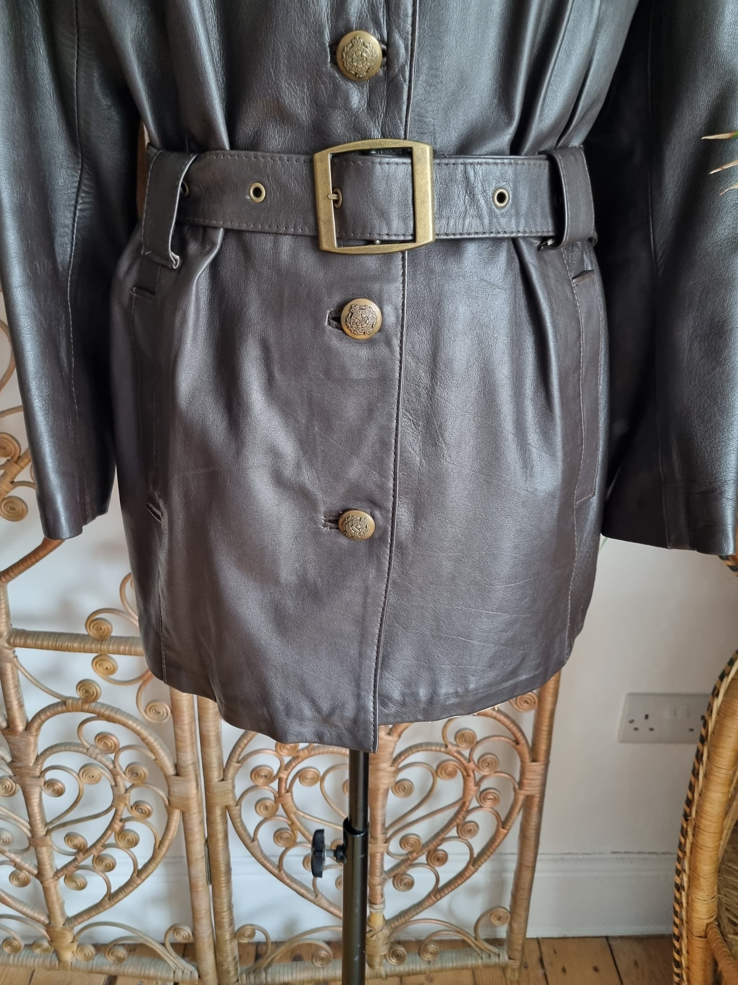 Vintage leather jacket