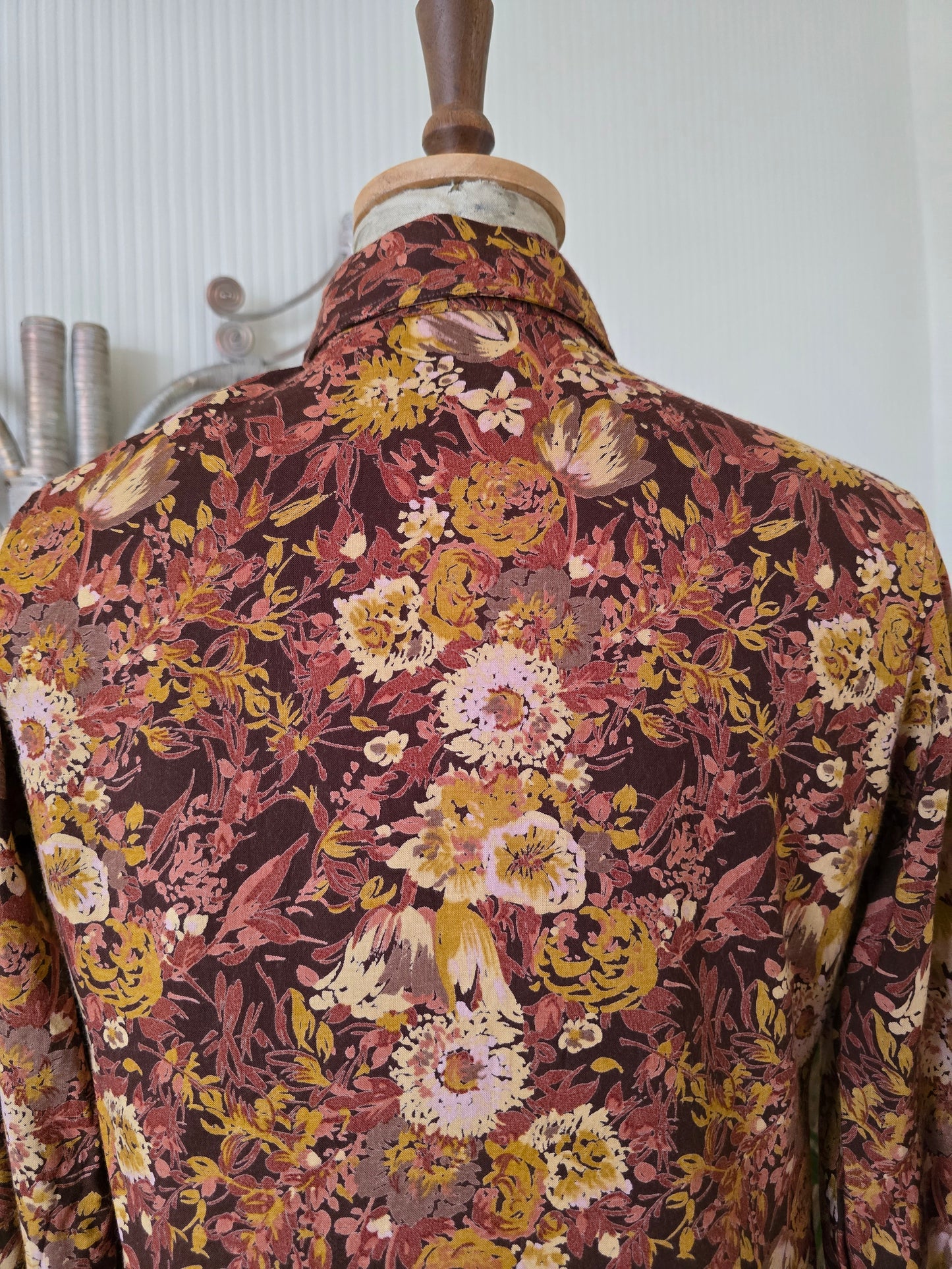 Vintage floral blouse