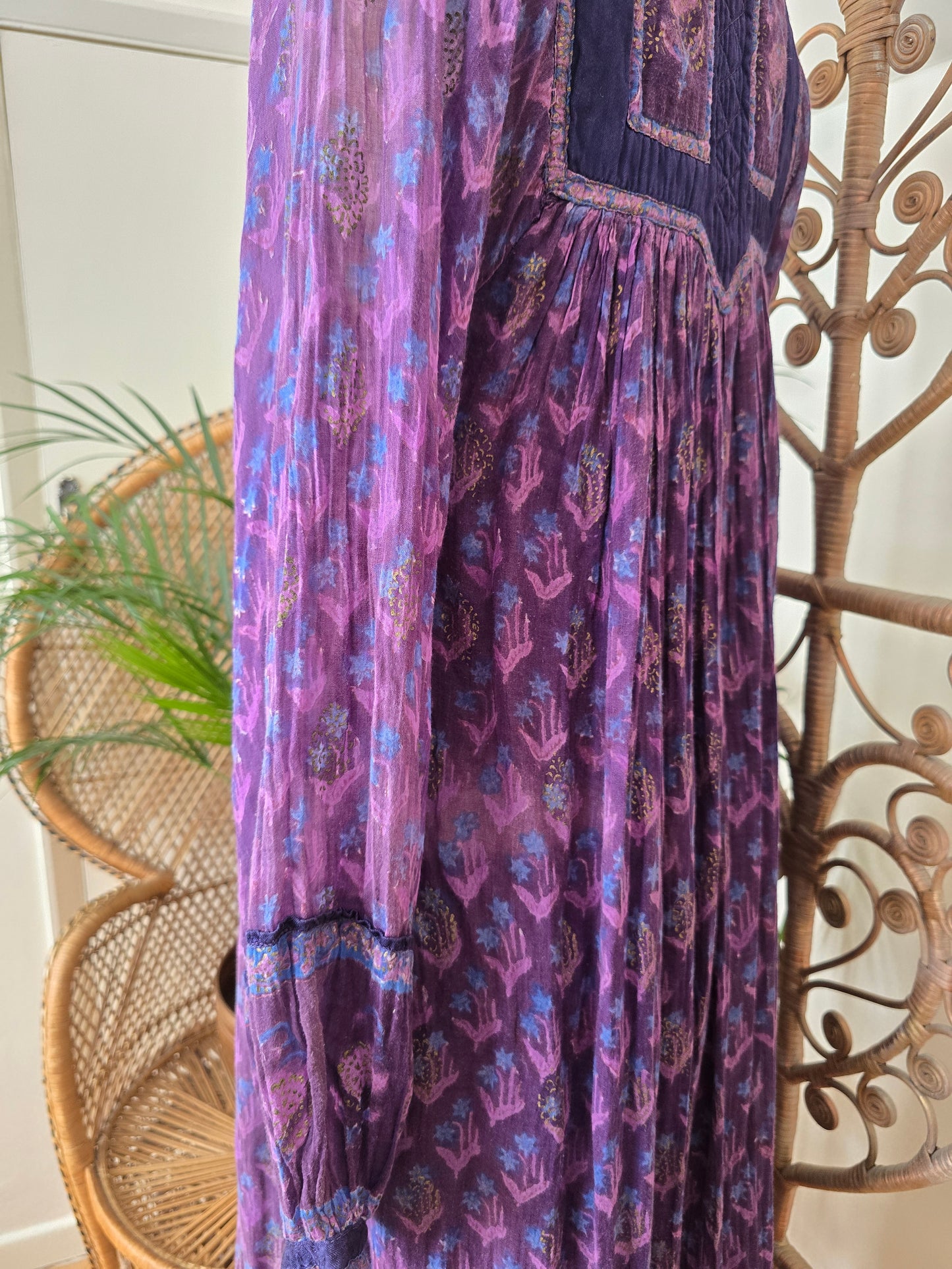 Vintage Interlinks of London Indian dress
