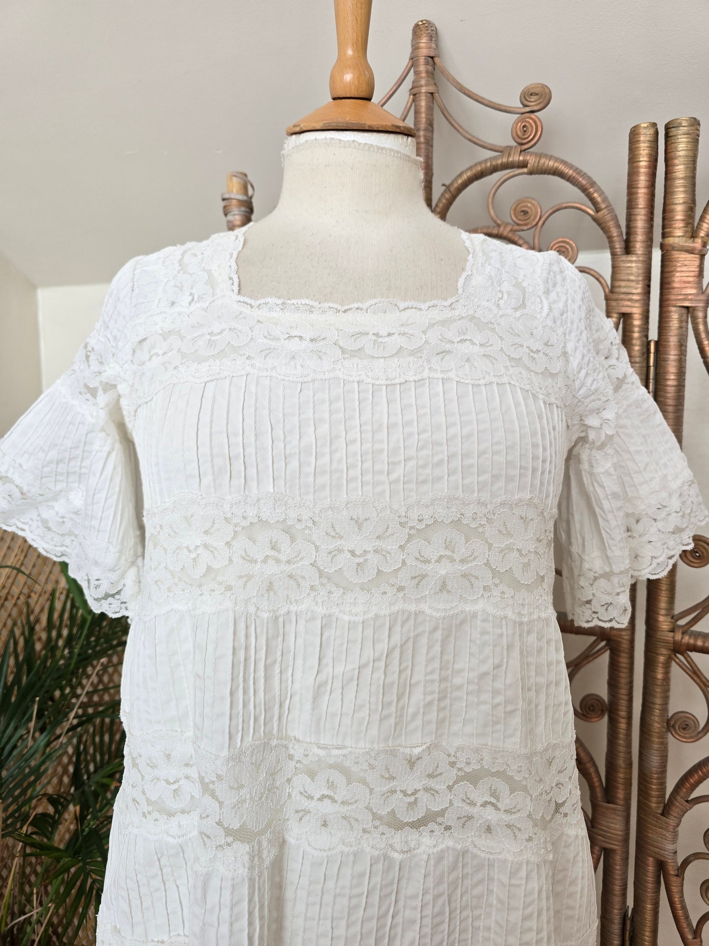 Vintage mexican 70s dress