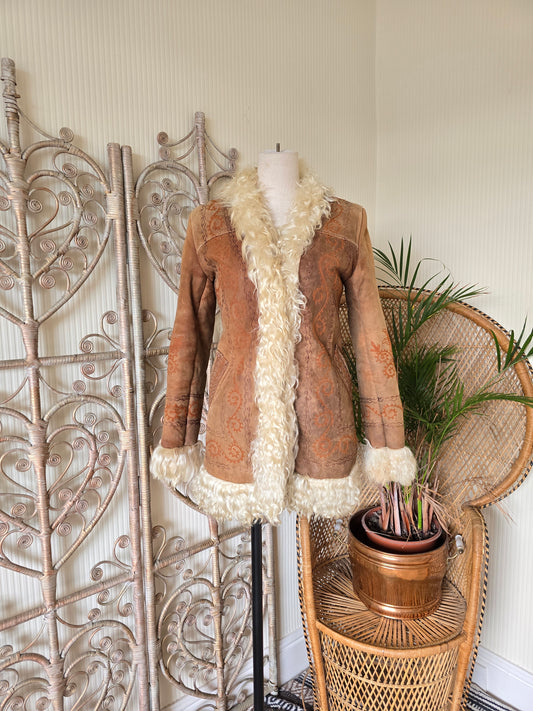 Vintage Afghan 70s coat