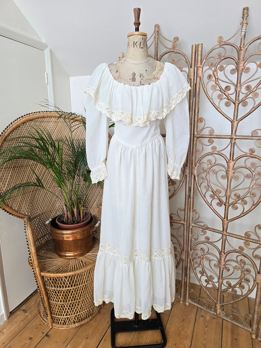 Vintage 70s maxi dress