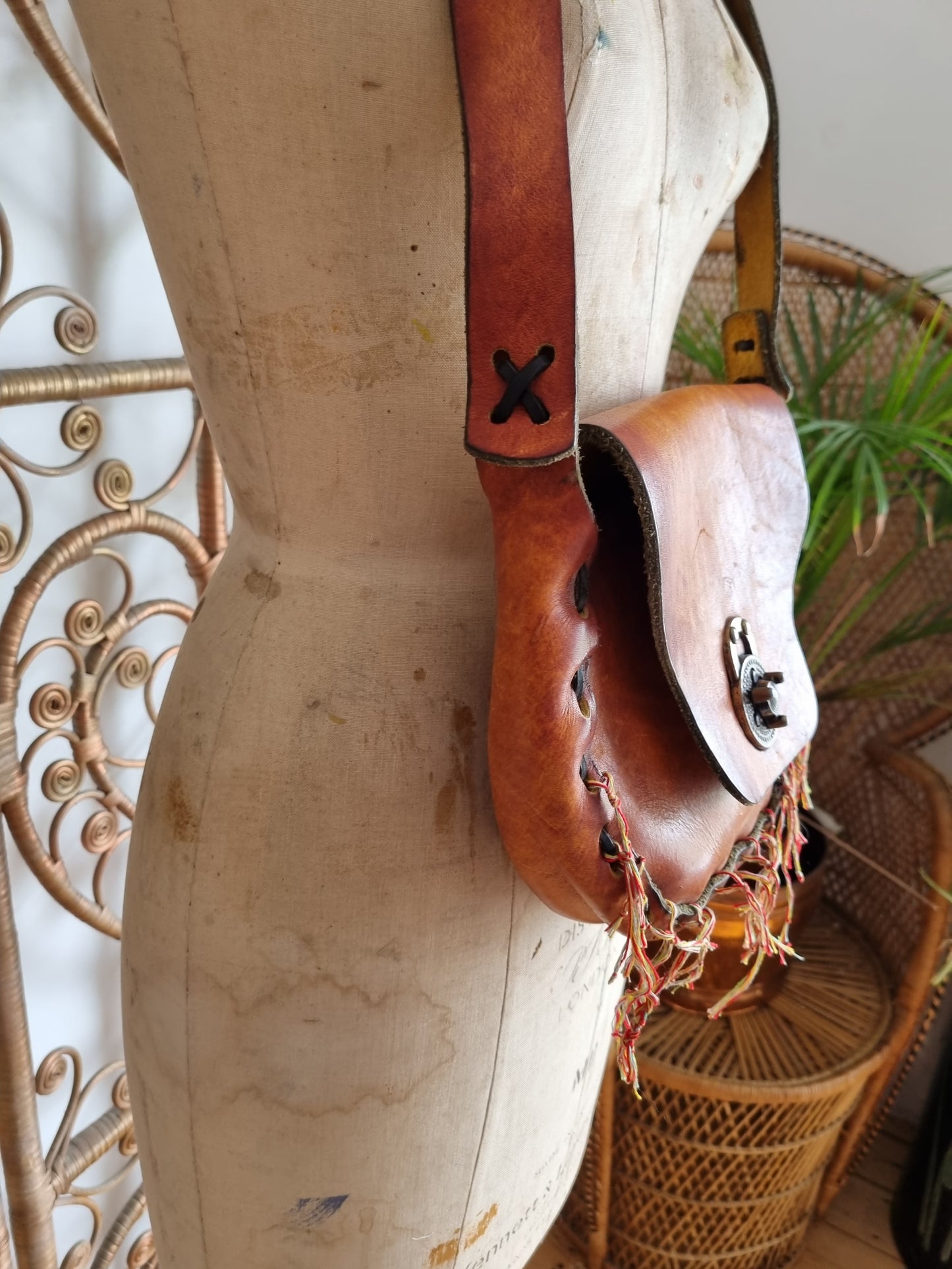 Vintage leather bag