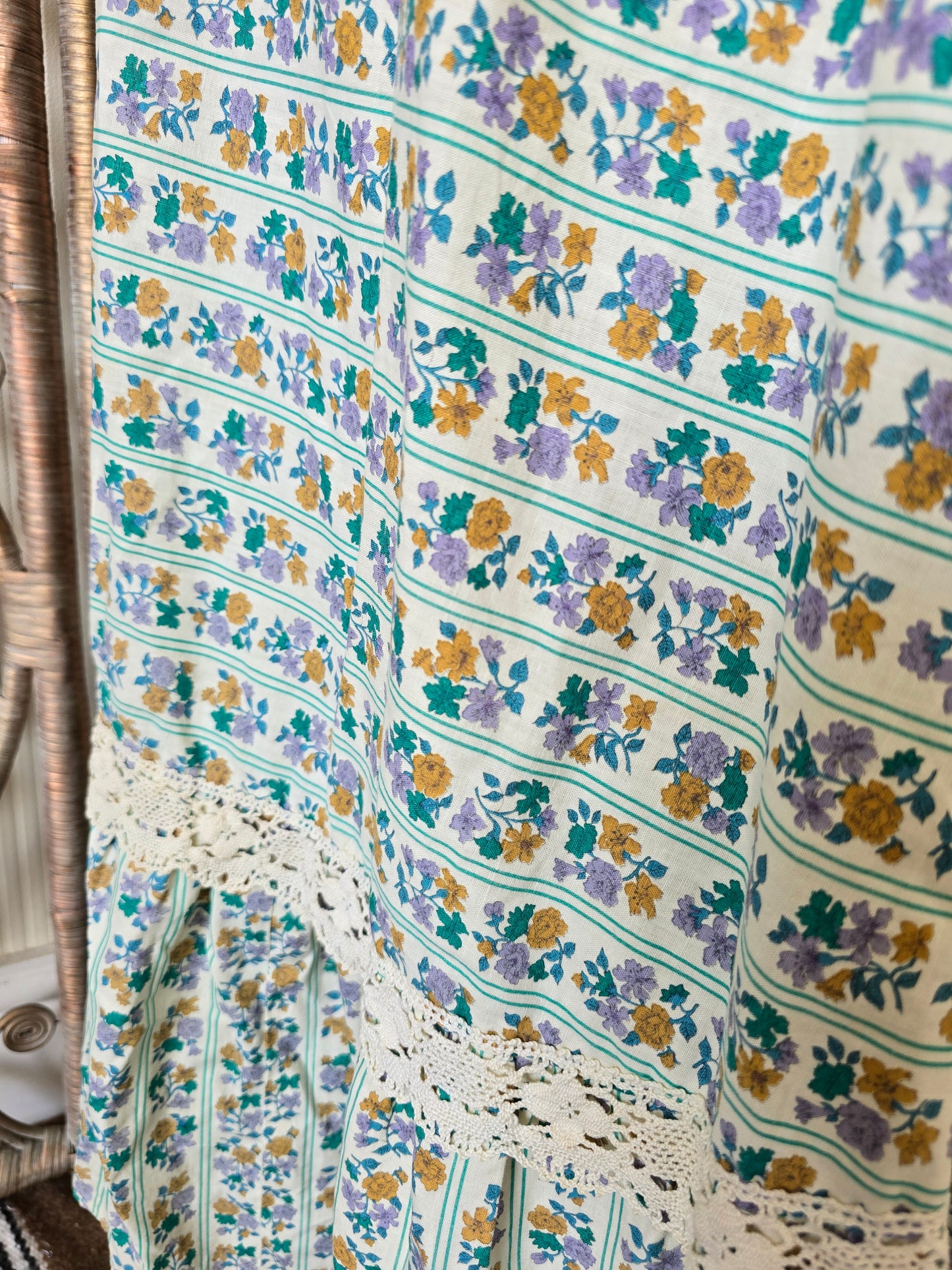 Vintage 70s Samuel Sherman maxi dress