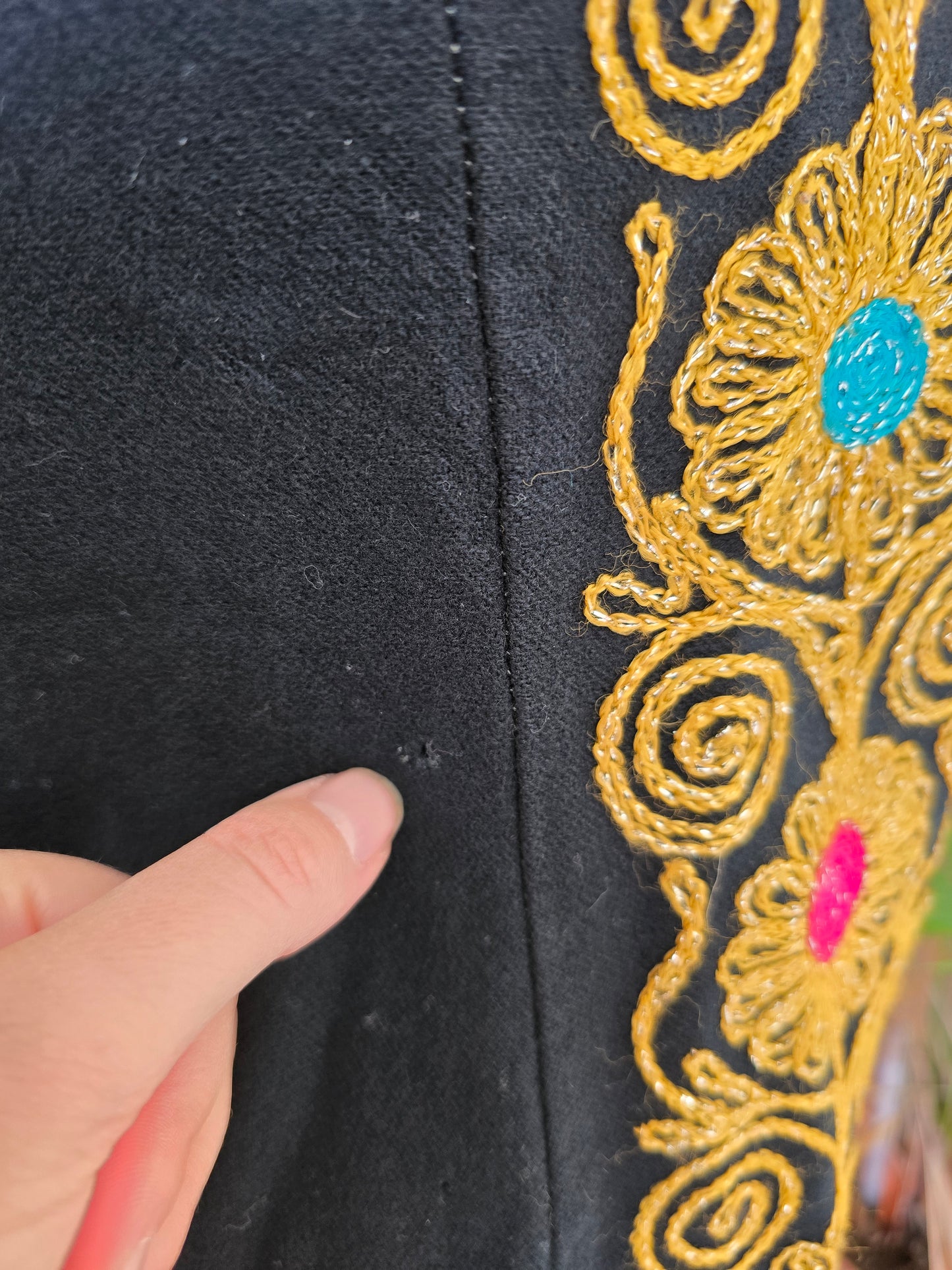 Vintage embroidered waistcoat