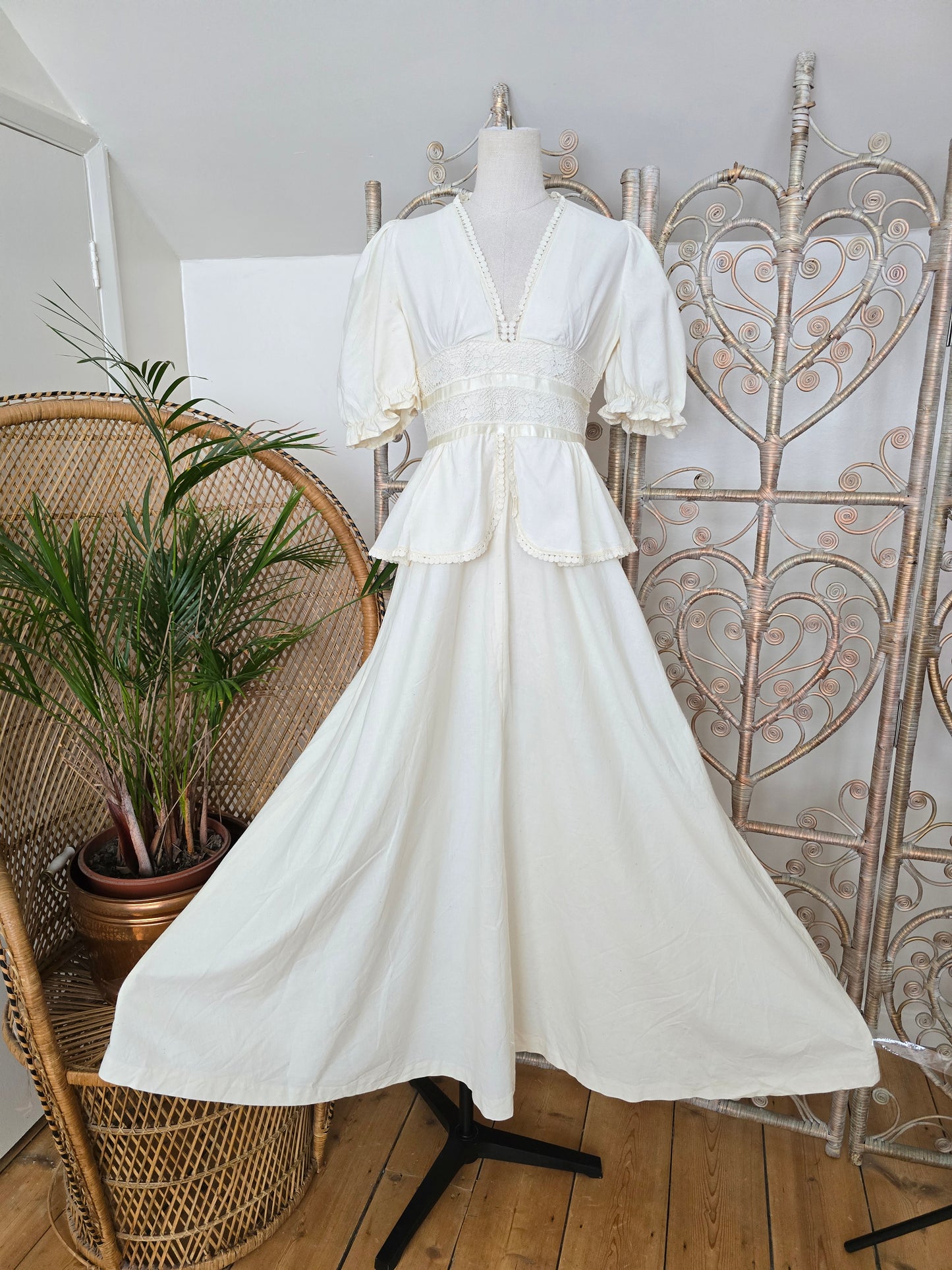 Vintage Travers Tempos maxi dress
