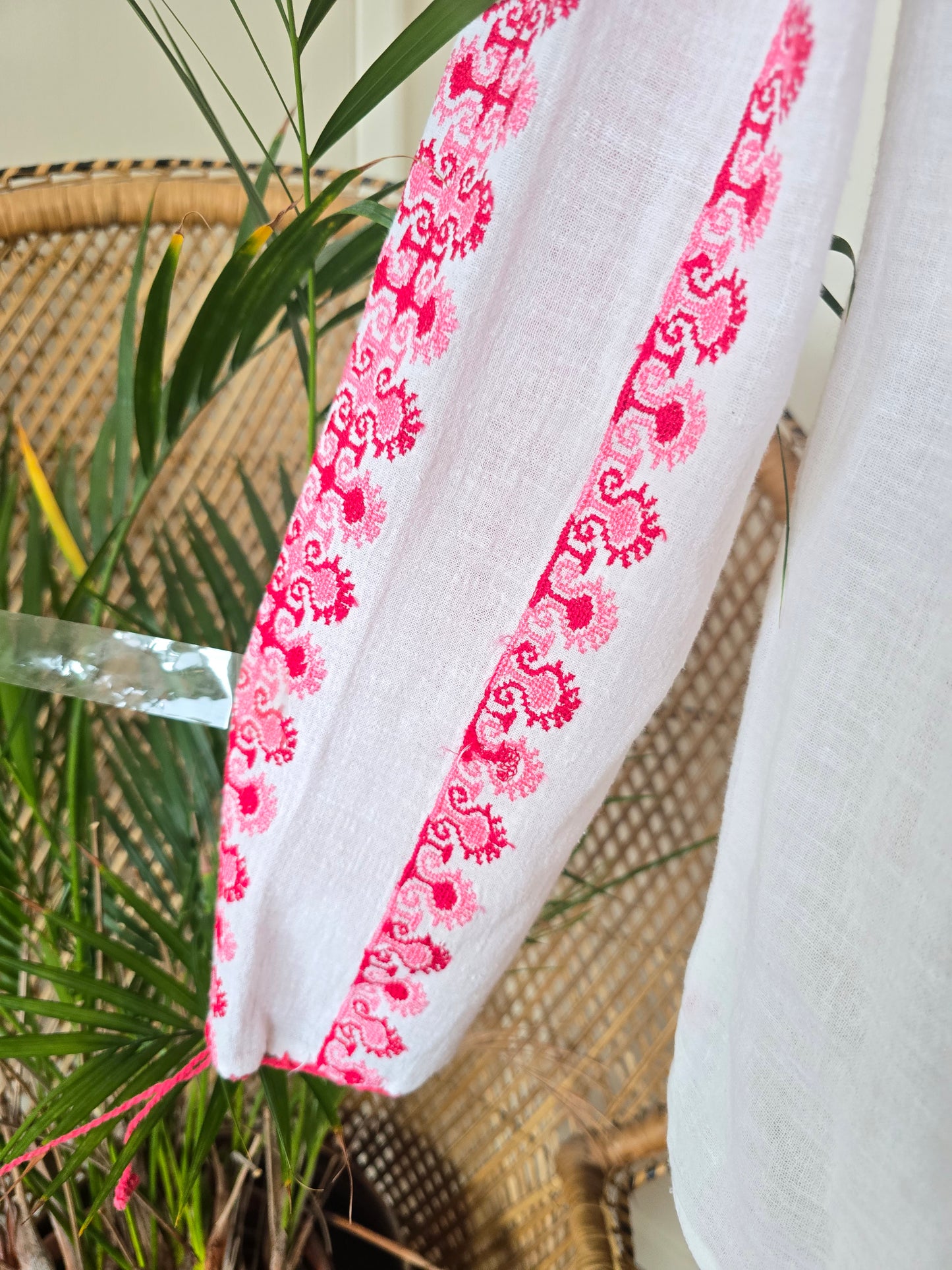 Vintage embroidered  blouse
