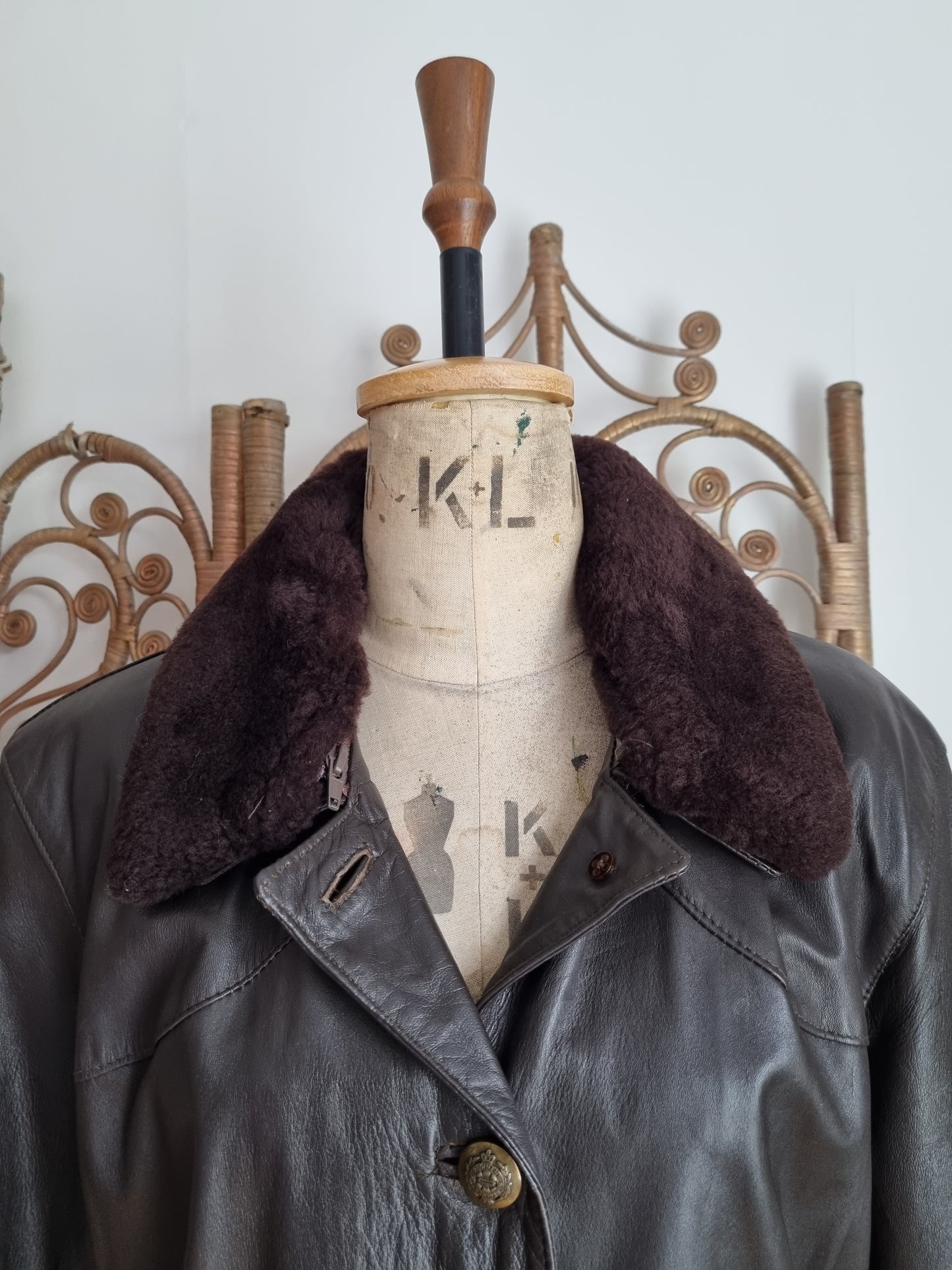 Vintage leather jacket