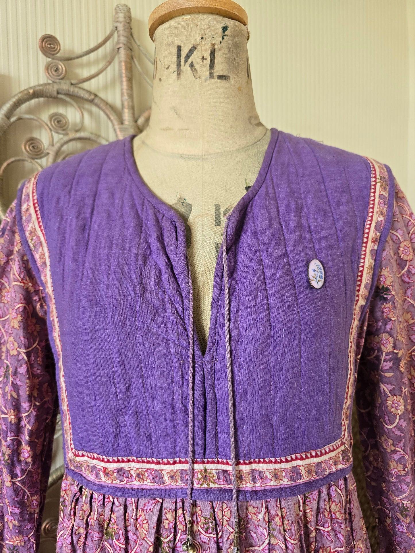 Vintage Indian dress