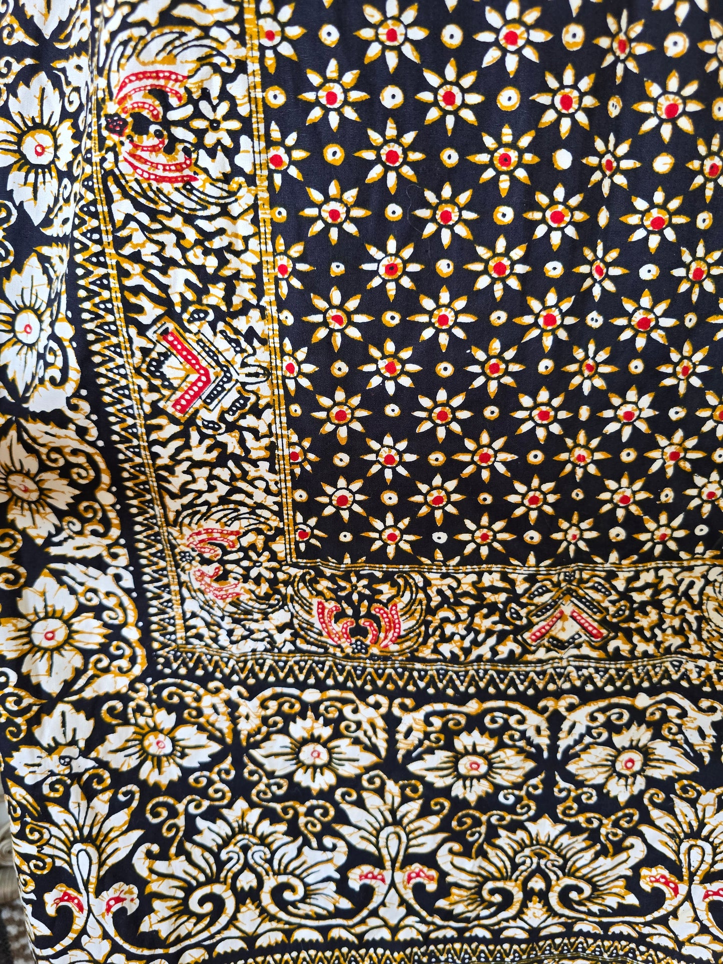 Vintage kaftan maxi dress