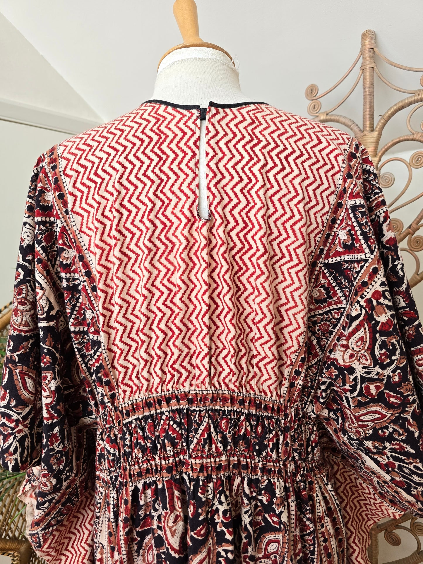 Vintage indian kaftan dress
