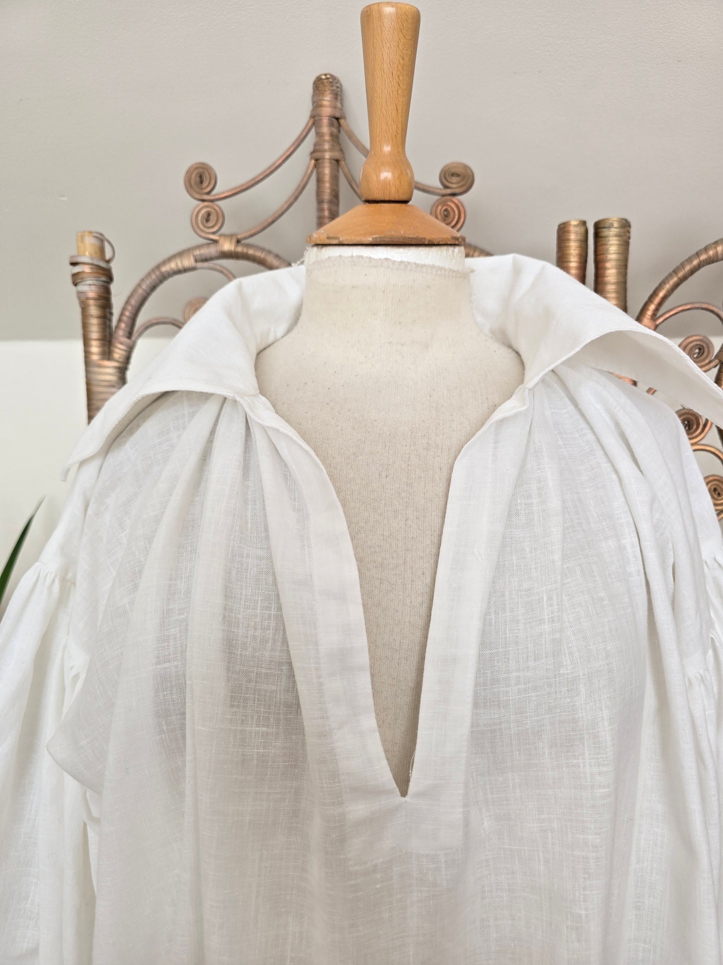 Vintage medieval revival tunic