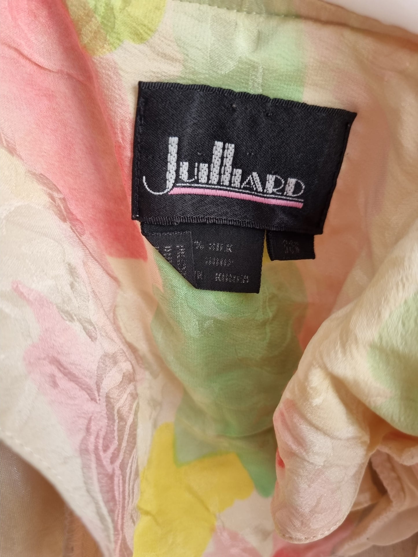 Vintage juilliard silk dress L XL