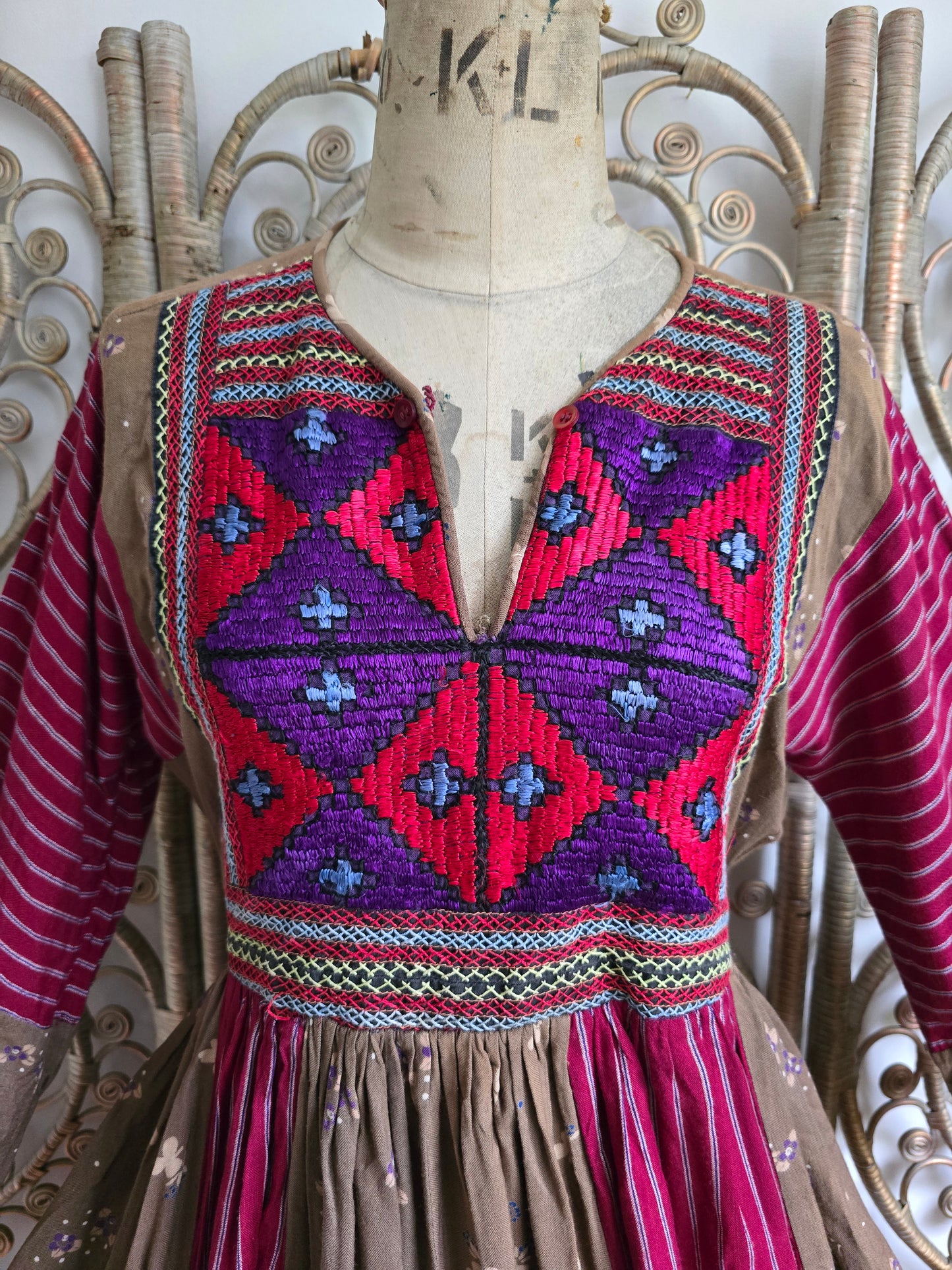 Vintage Afghan dress