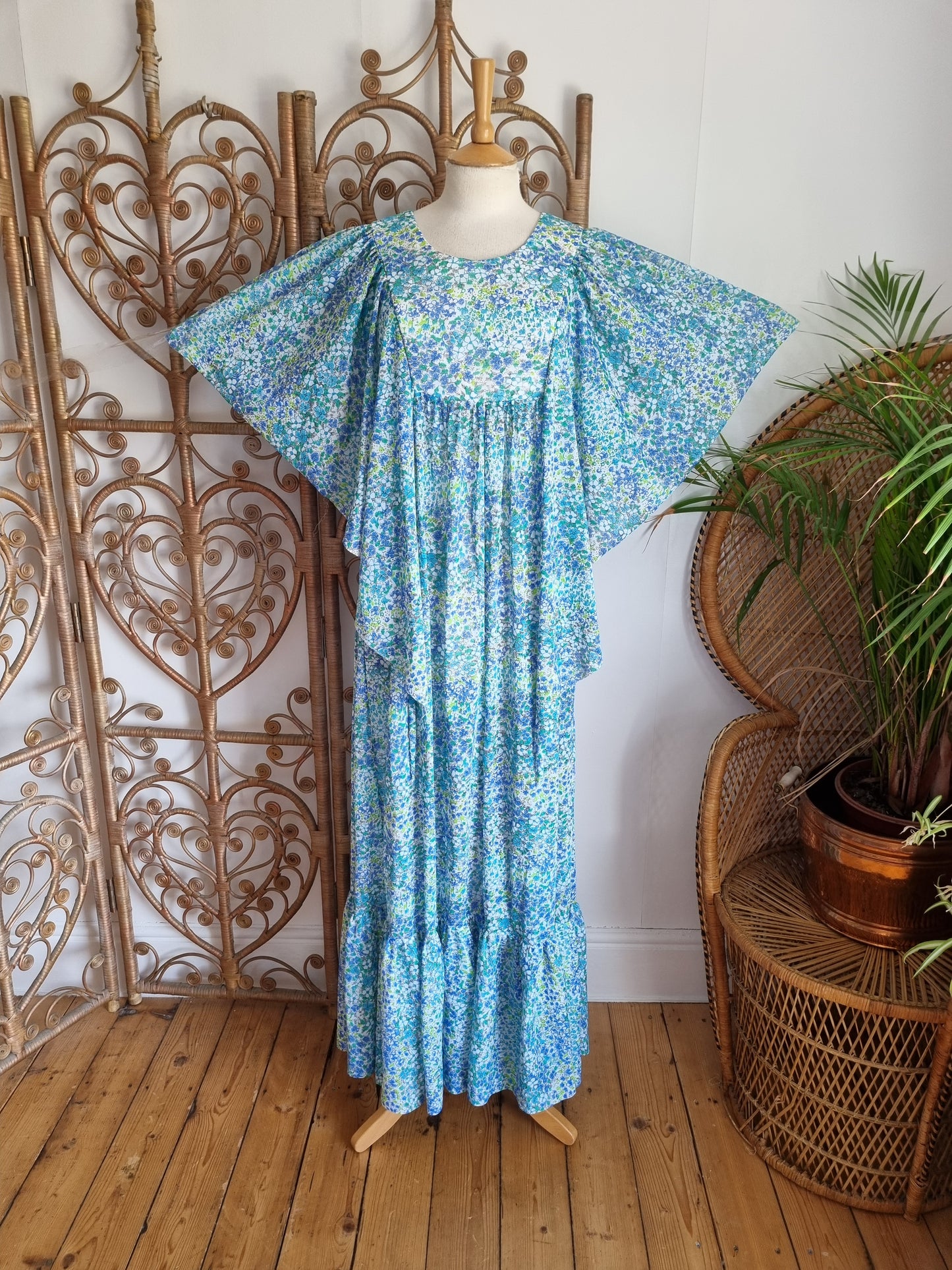 Vintage cape dress